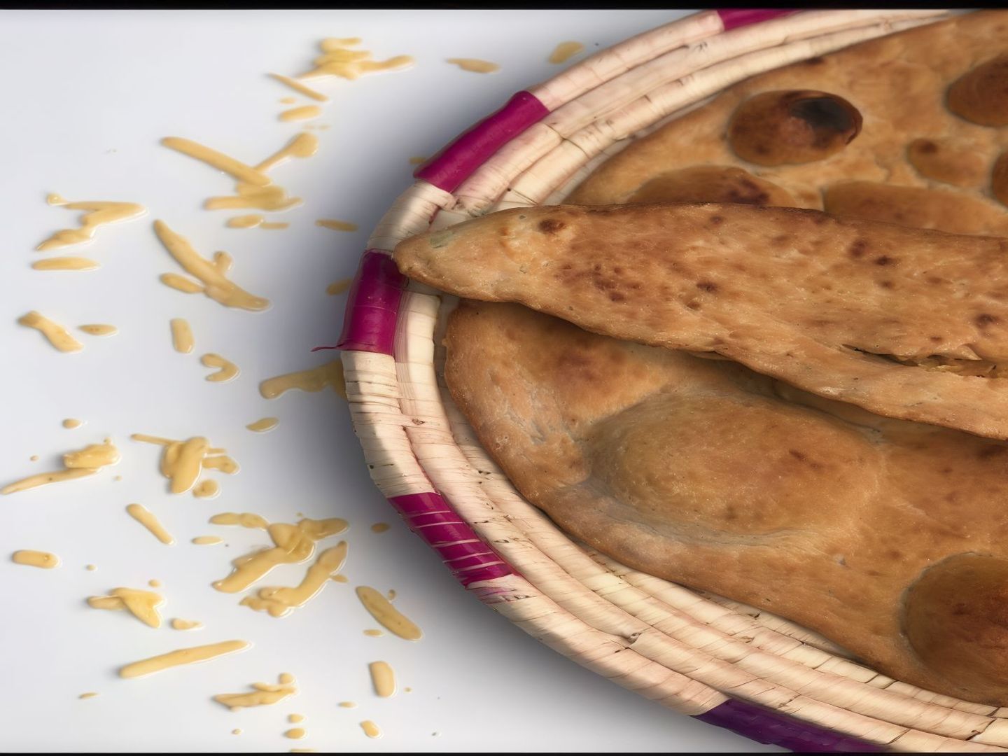 خبز احمر لبنه