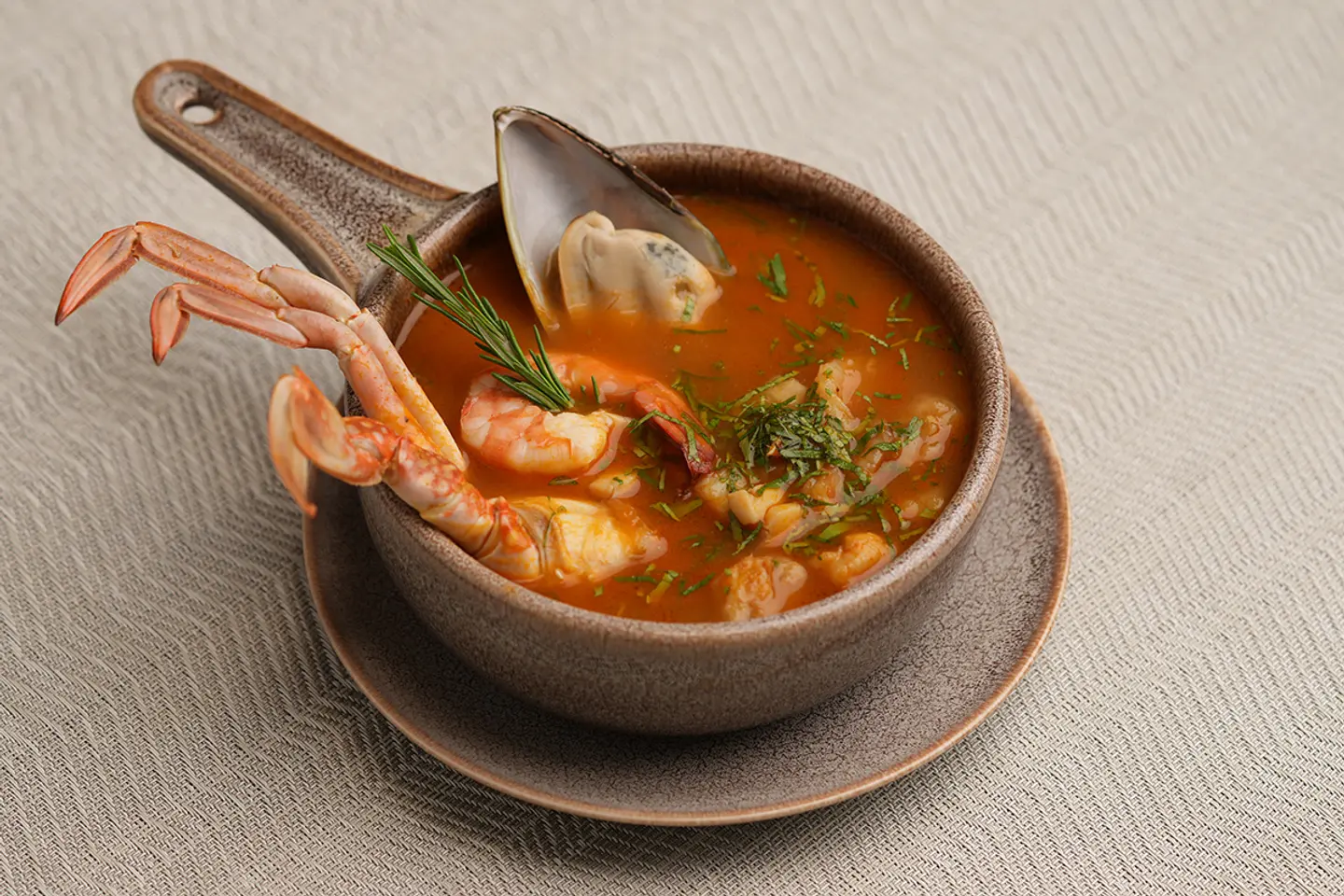 شوربة ثمار البحر