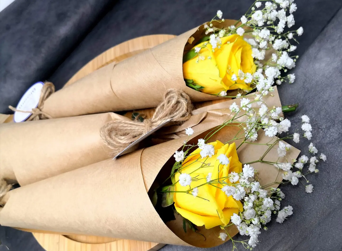One Yellow Rose Bouquet