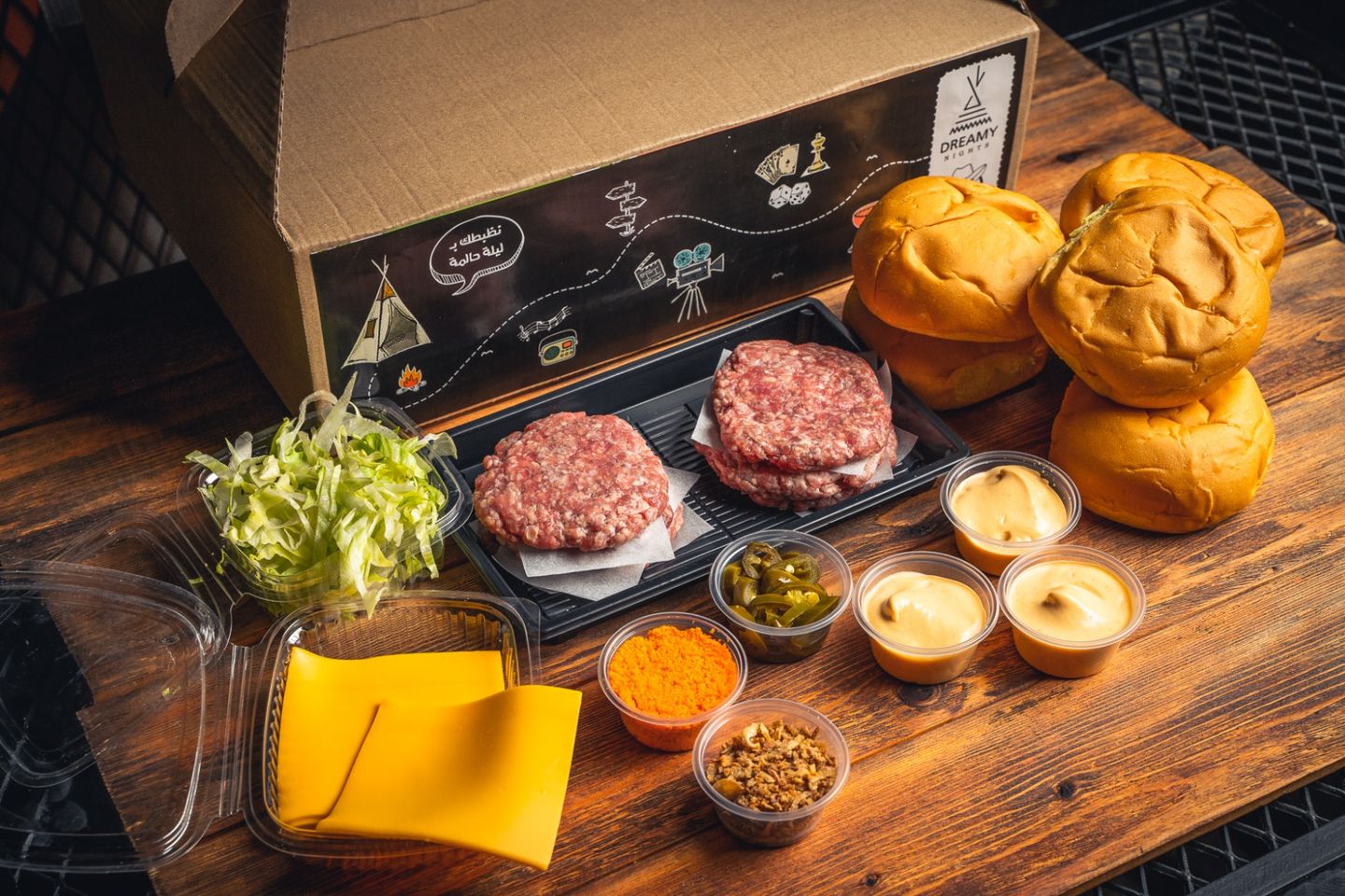 Grill Box 4 Slices Of Beef