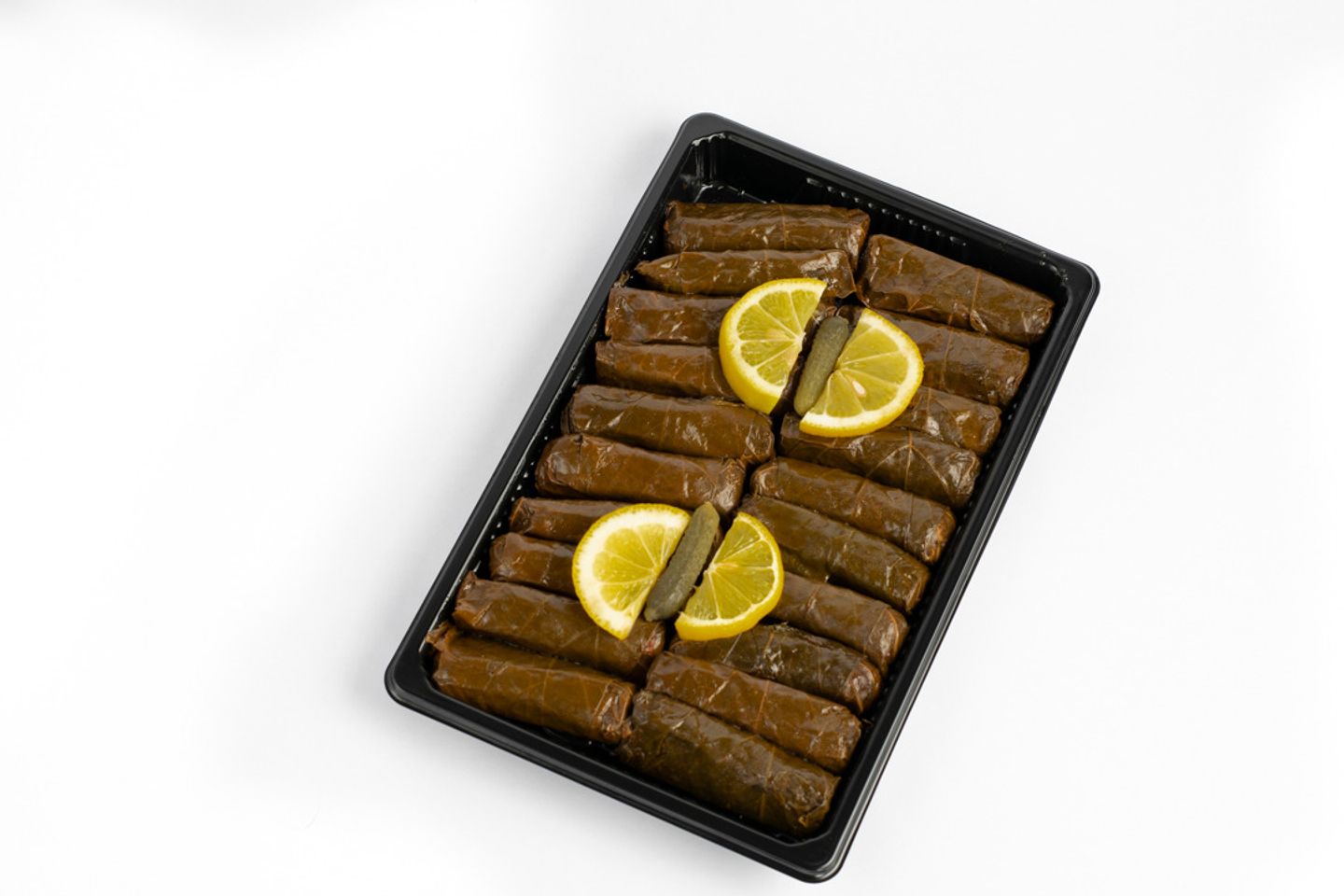 طبق ورق عنب - وسط