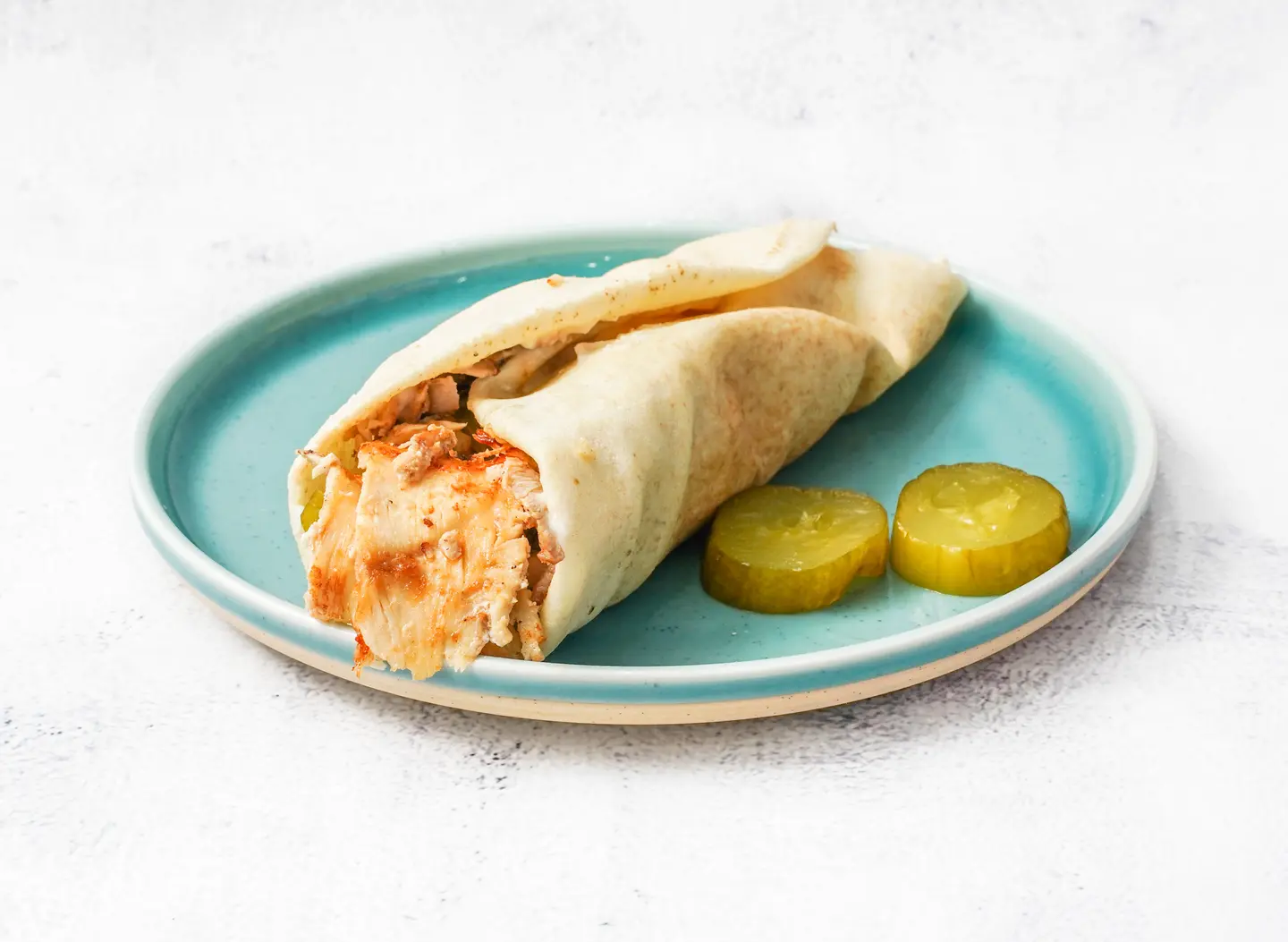 Shawarma With Cheese Sandwich