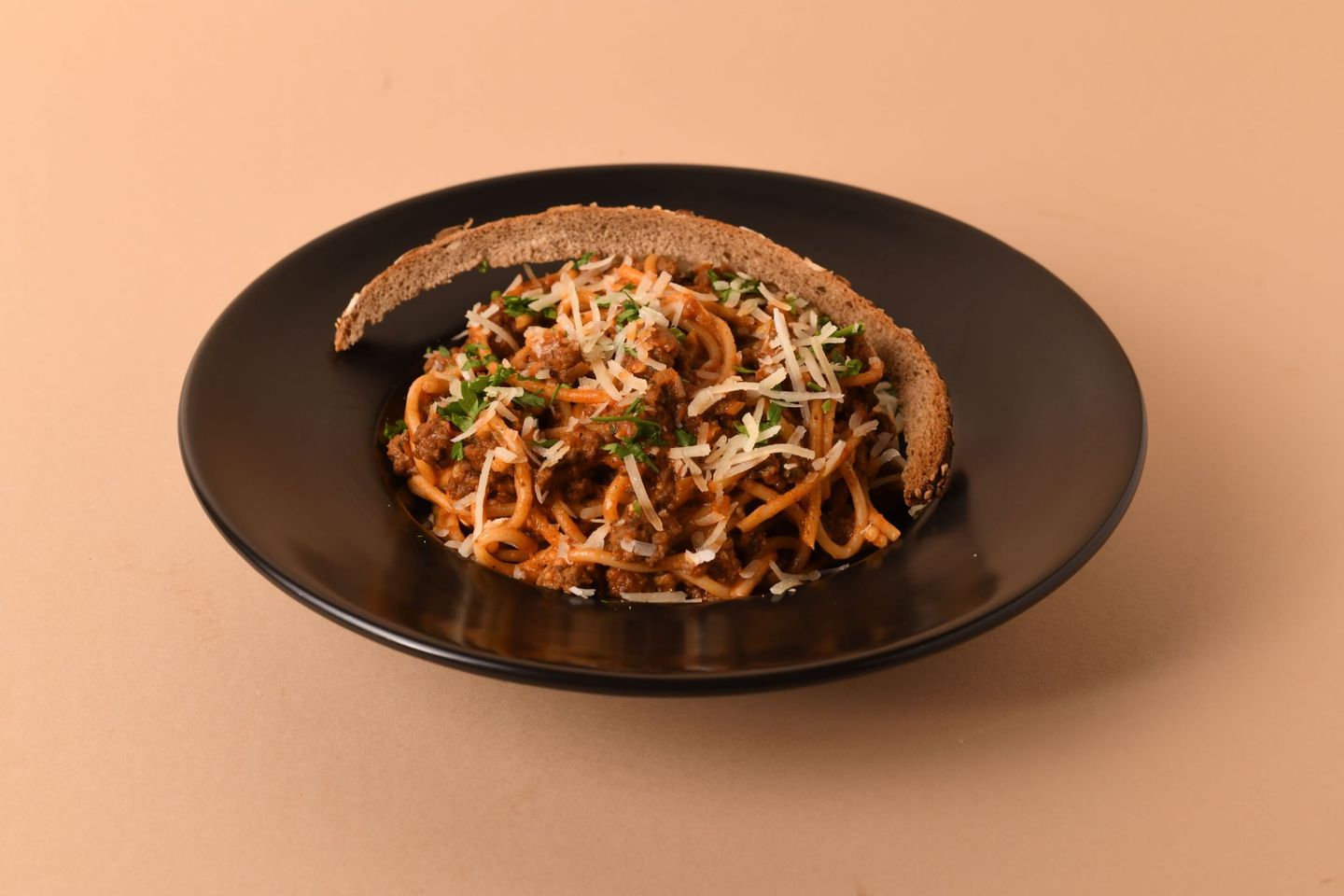 Spaghetti Pasta With Bolognese Sauce