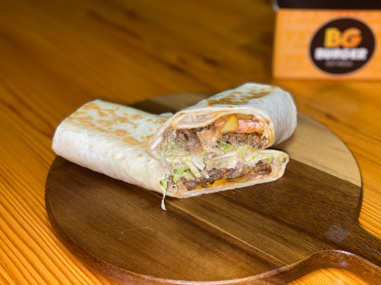Grilled Beef Wrap