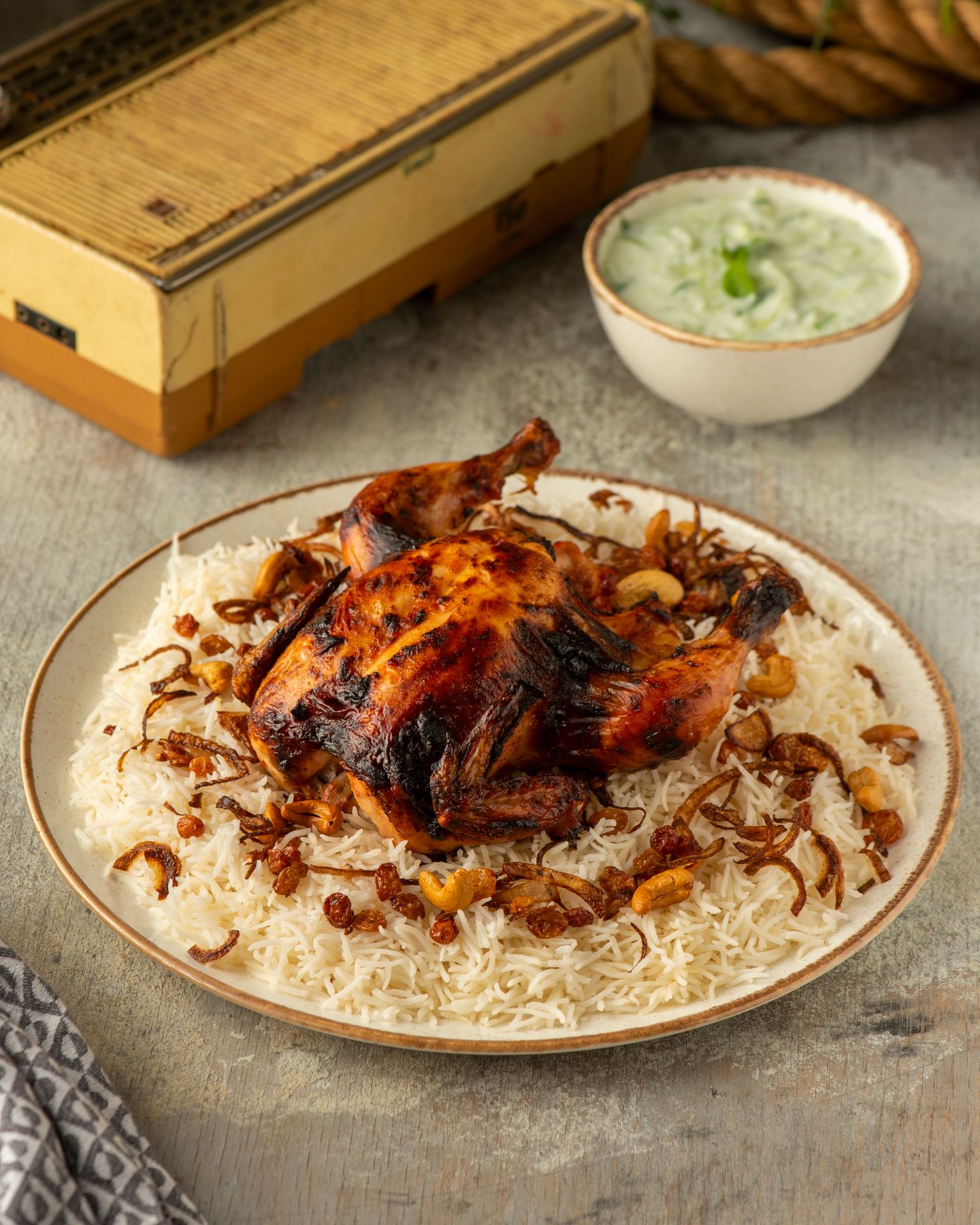 Soayfat White Kabsah - Half Chicken