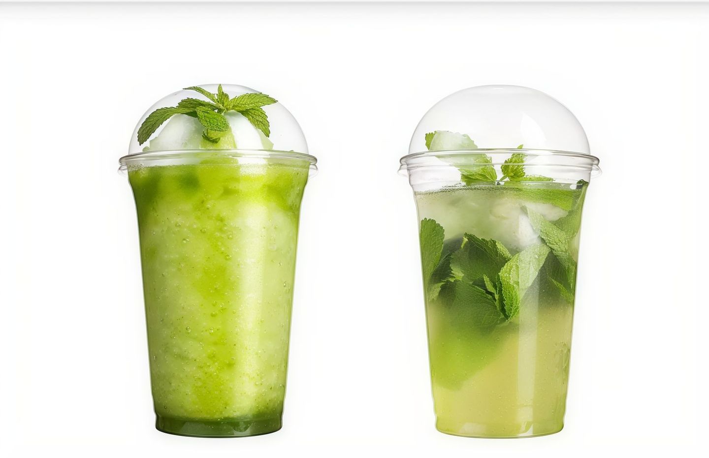 Lemon With Mint Smoothies
