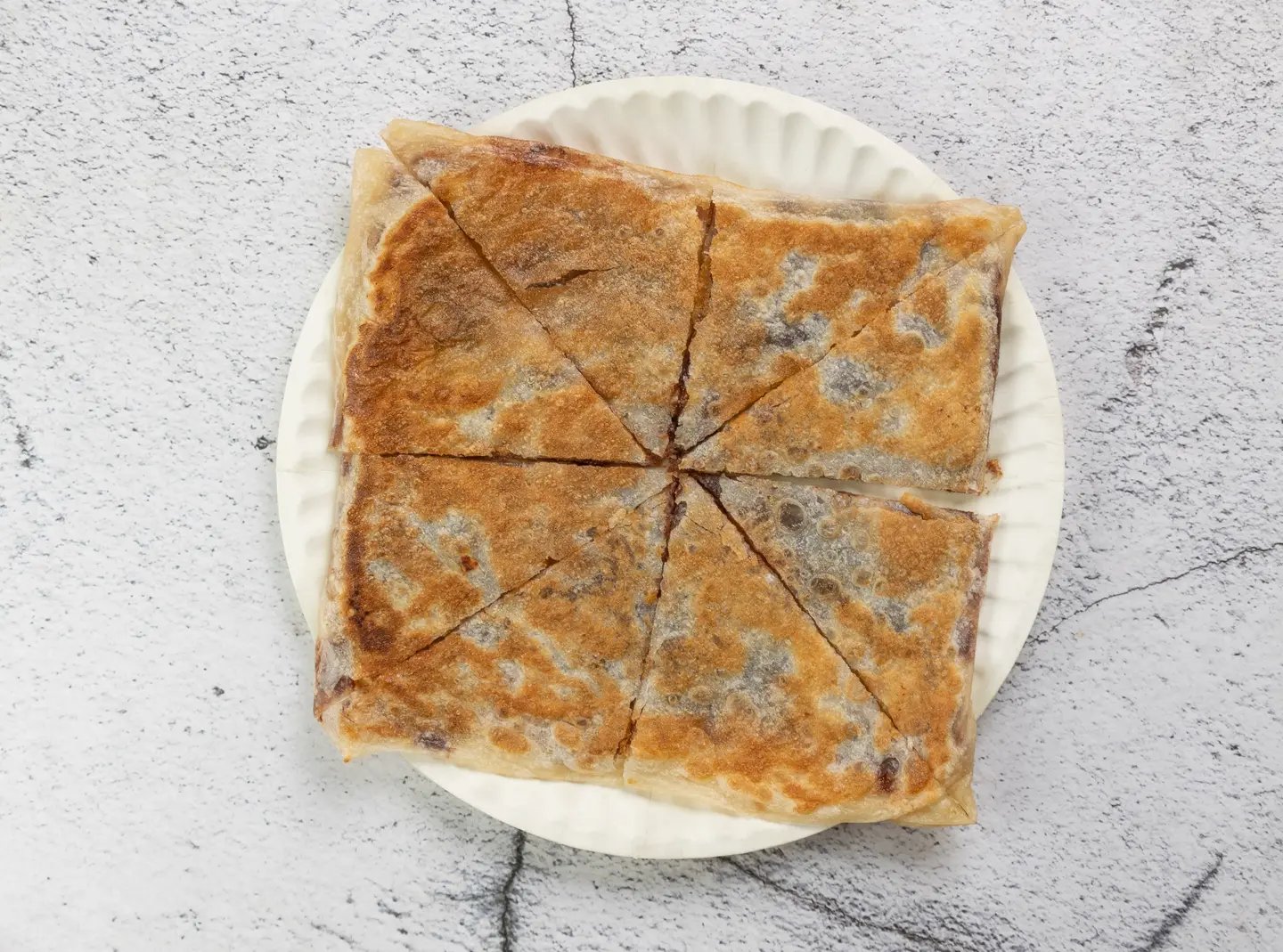 مطبق نوتيلا مع قشطة