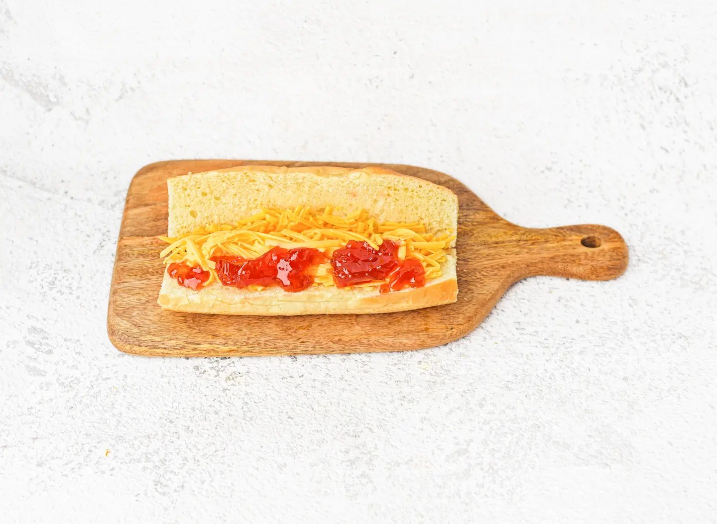 Two Cheese Sandwich With Jam