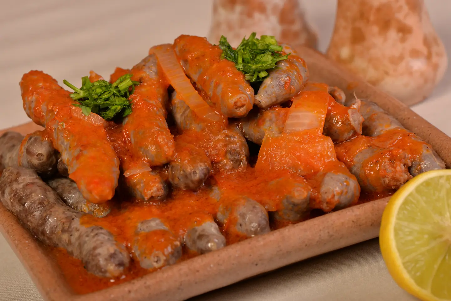 Spicy Oriental Sausage