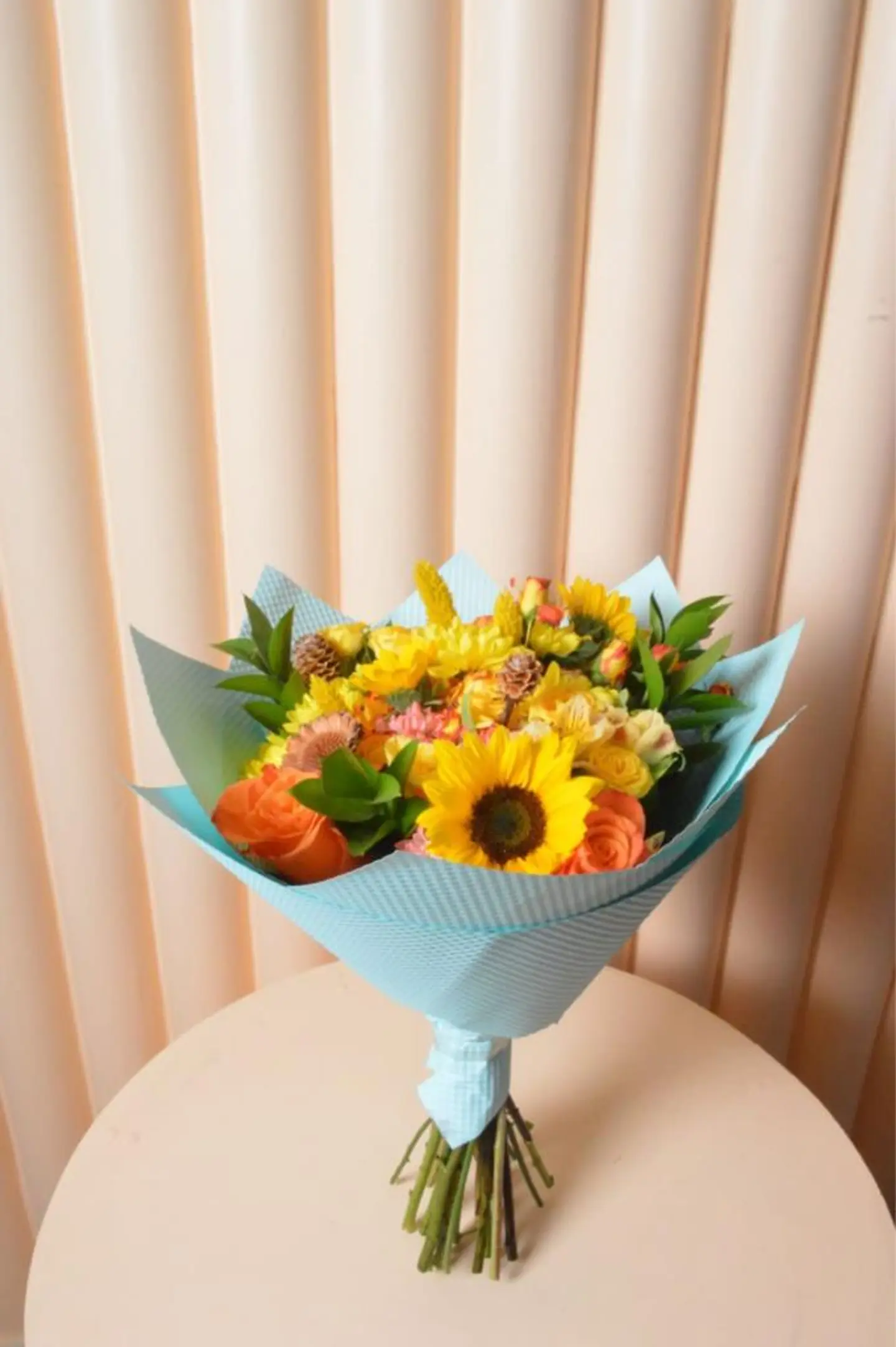 Mixed Yellow And Orange Bouquet