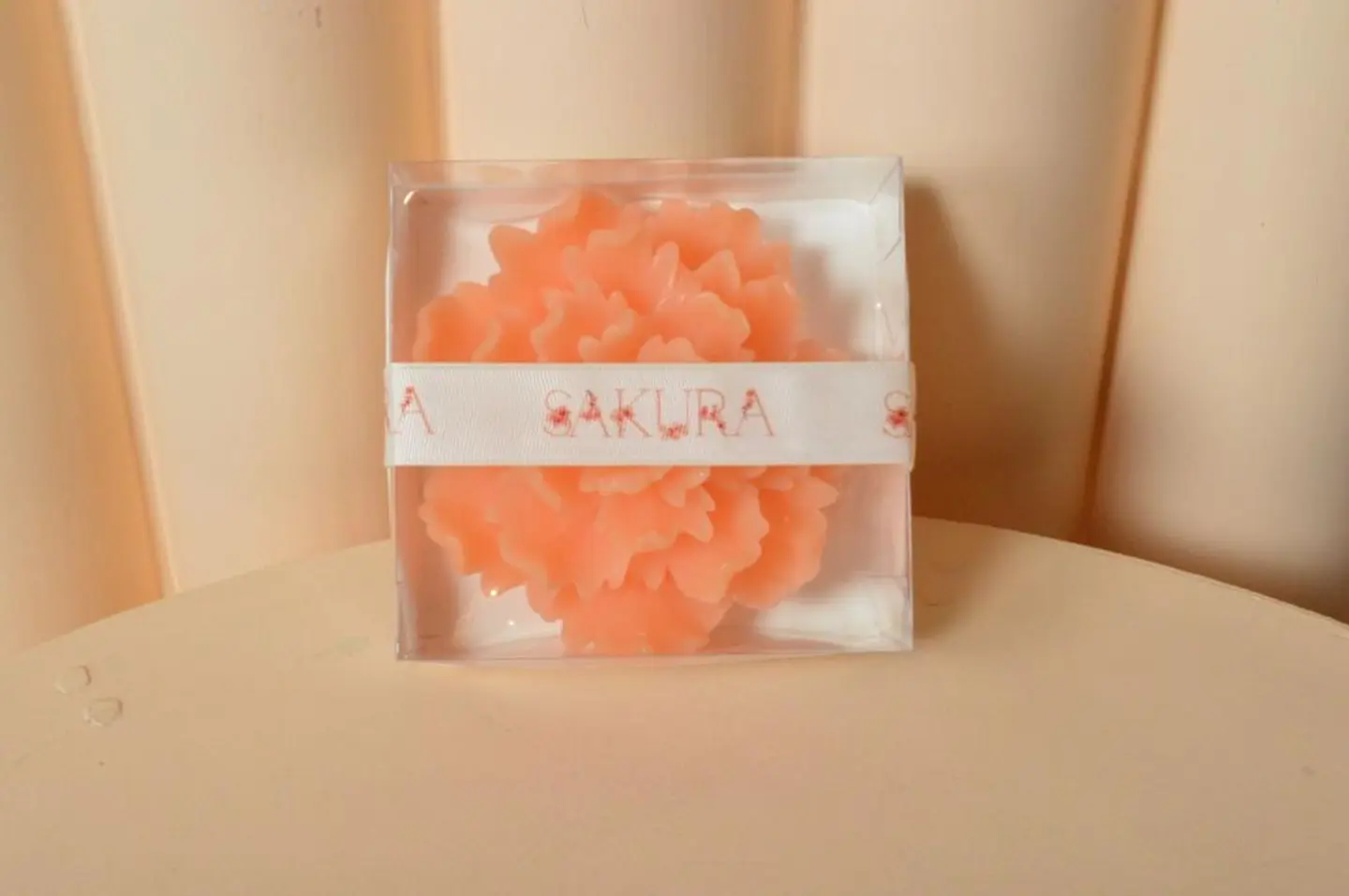 Orange Rose Candle