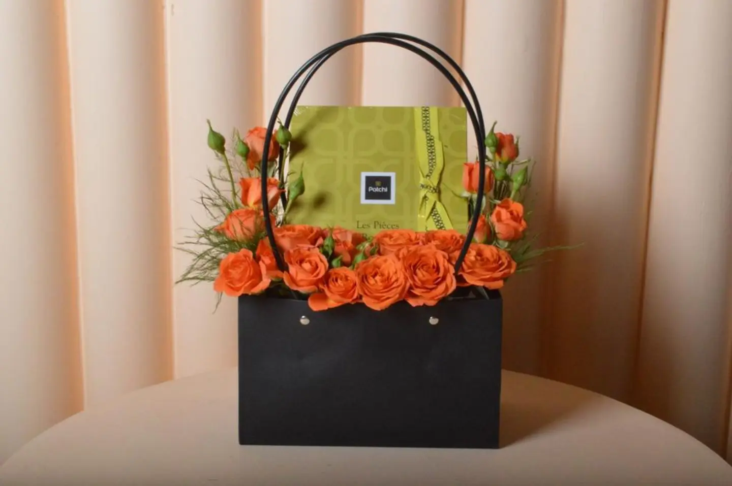 Medium Size Patchi With Orange Design