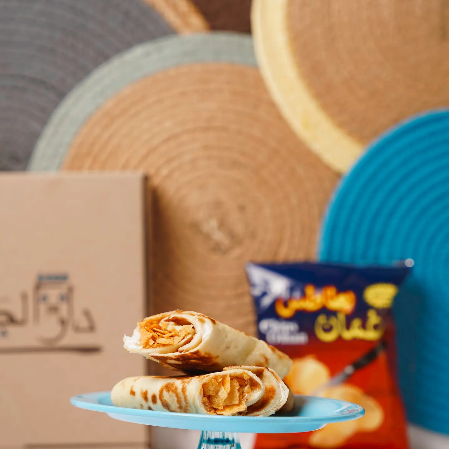 جبن و بطاطس عمان