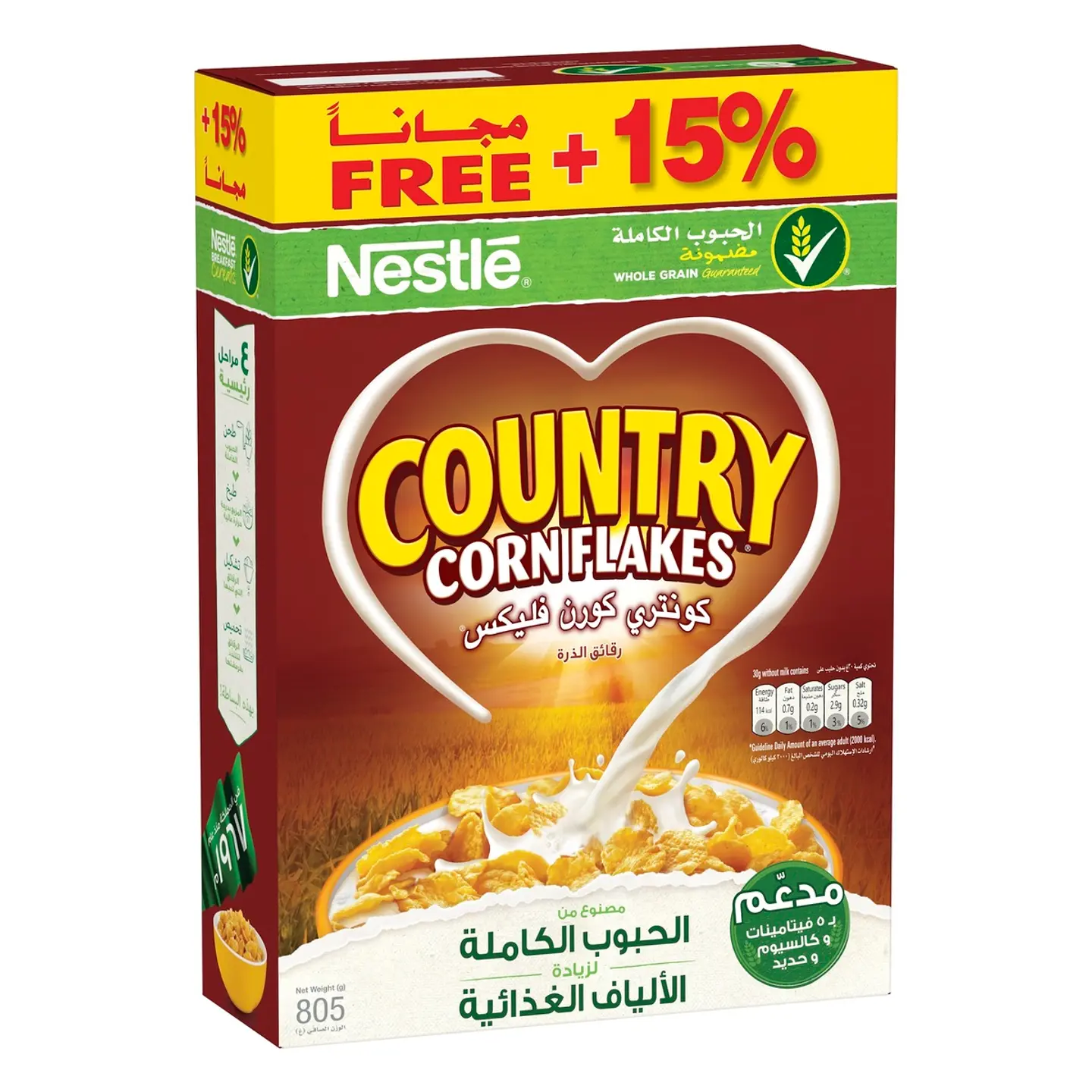 Nestle Country Corn Flakes805 G