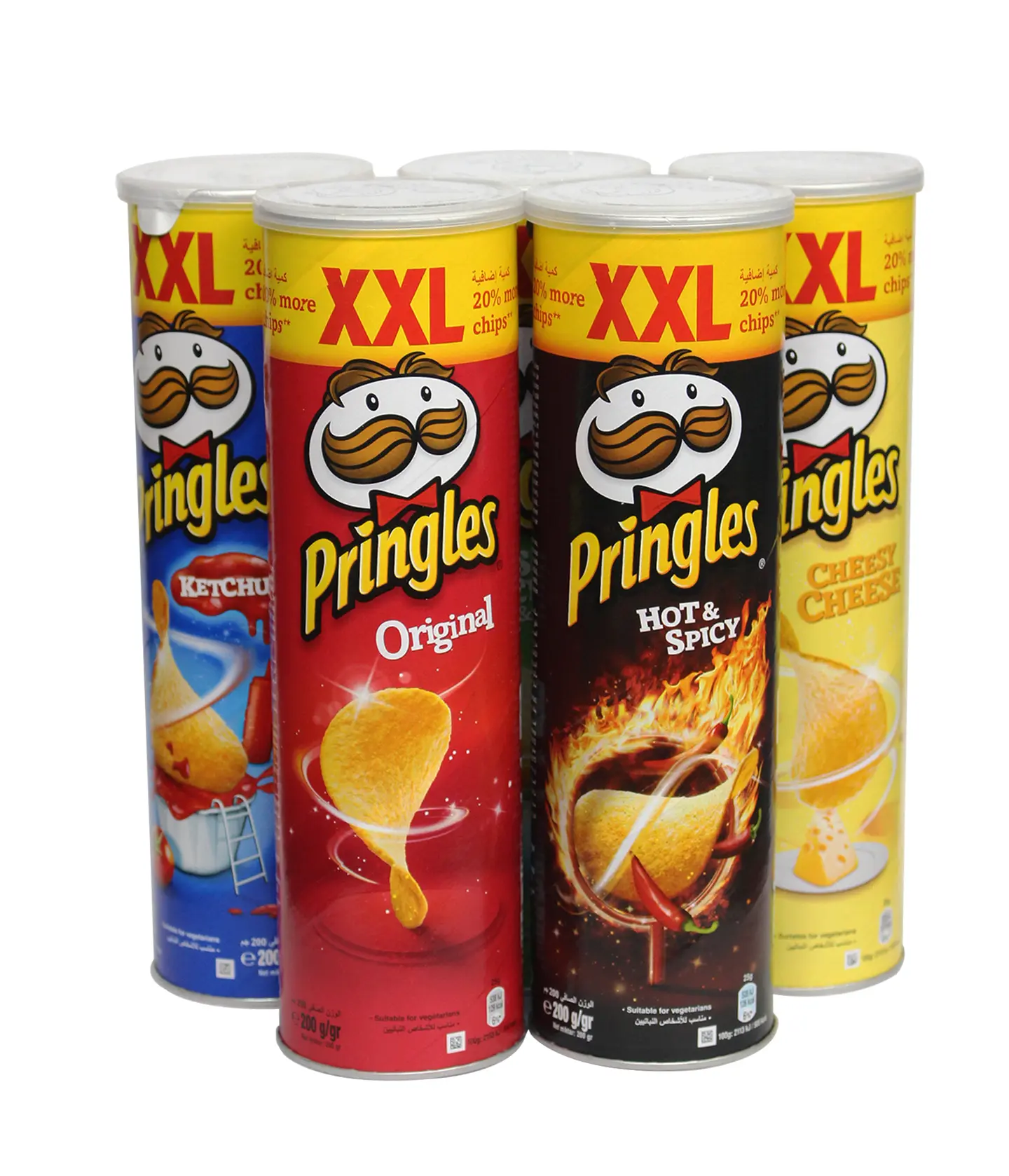 Pringles Snacks Original 200 Gm