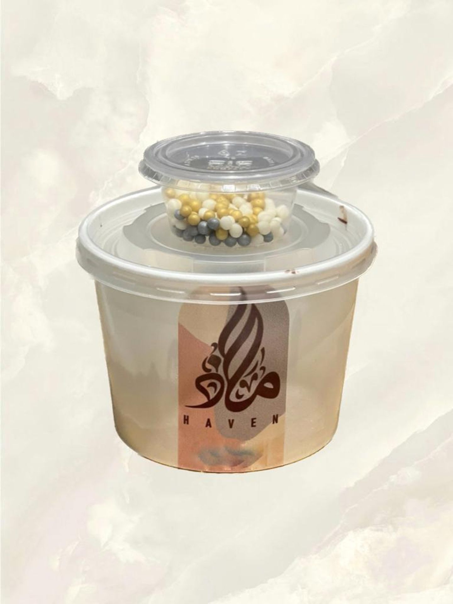 وافل كوب  - شوكلت بلجيكي