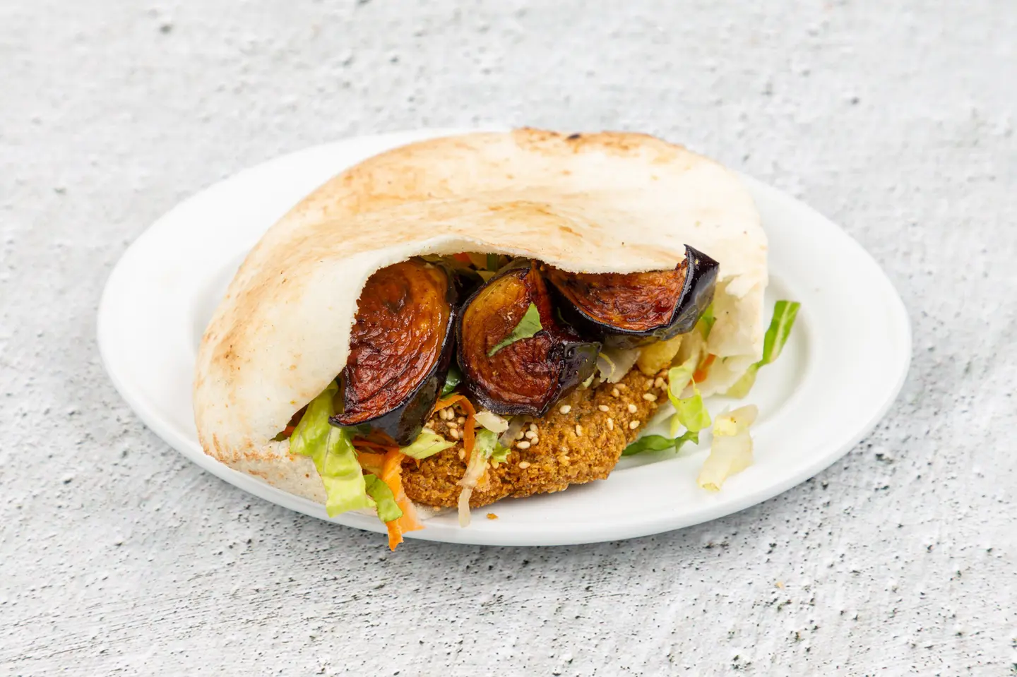 Falafel With Eggplant