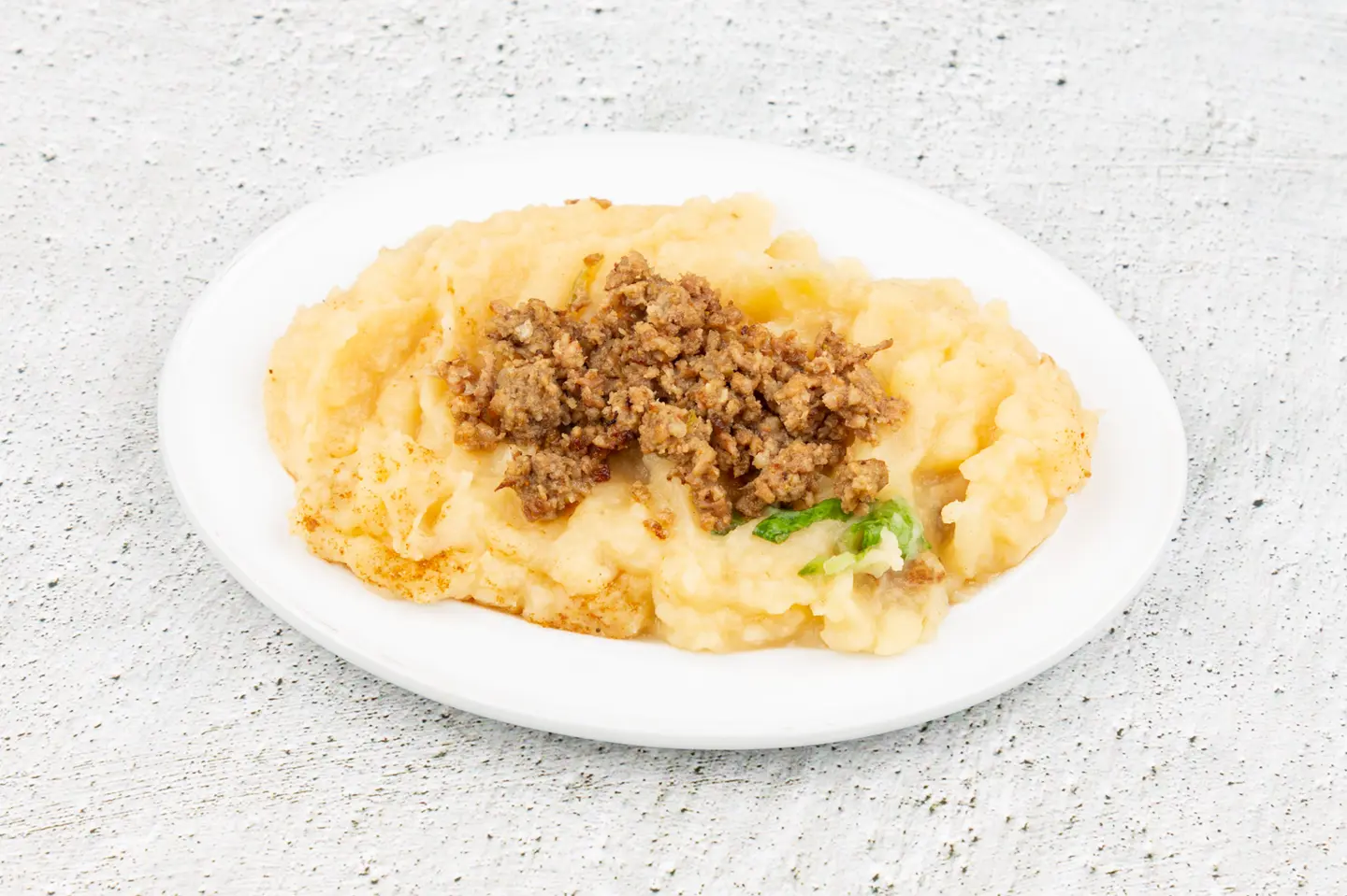 Mashed Potatoes With Meat