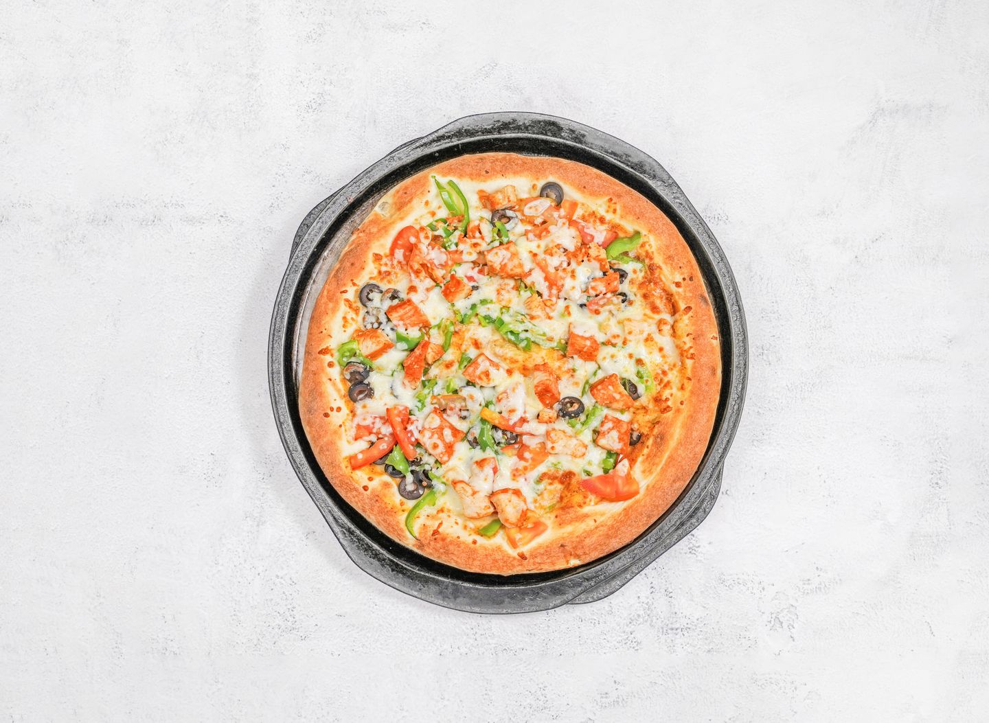 Chicken Ranch Pieces Pizza