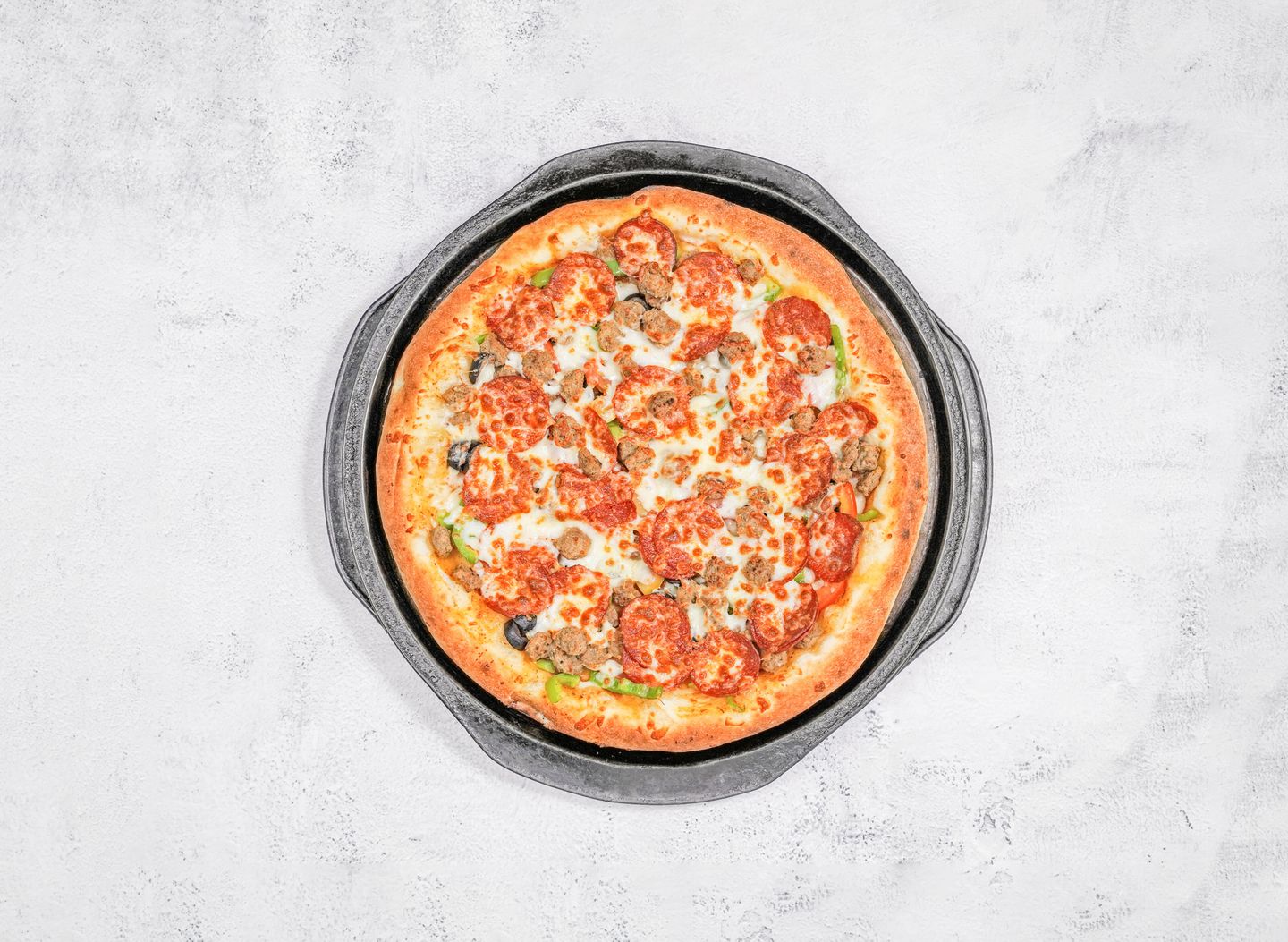 Pepperoni Meat Pizza