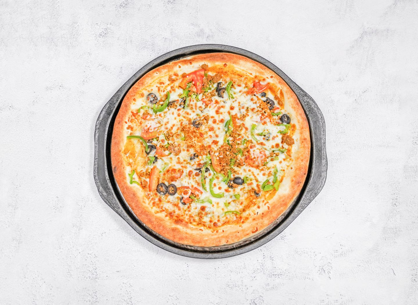 Ground Beef Pizza