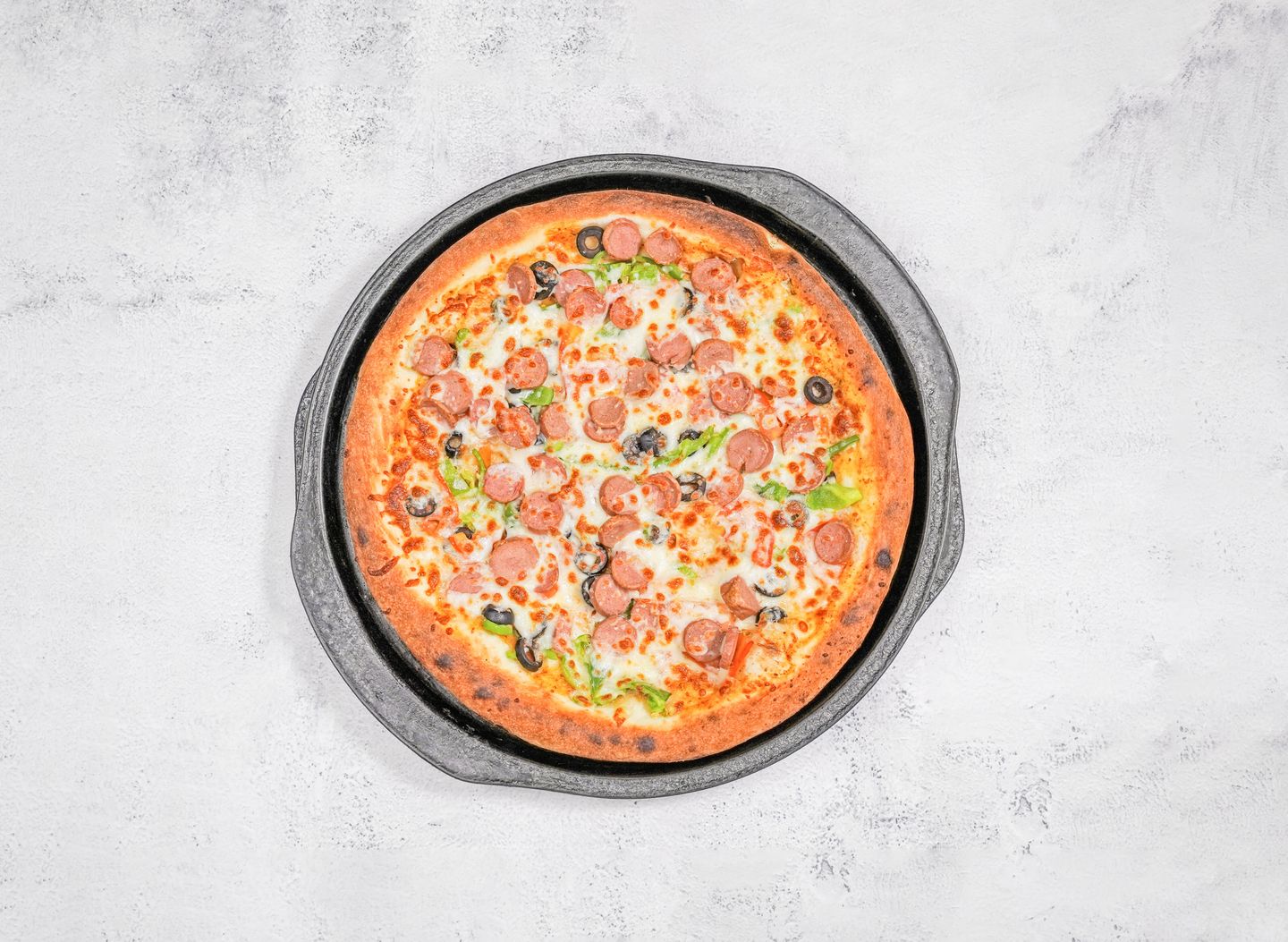 Hot Dog Pizza