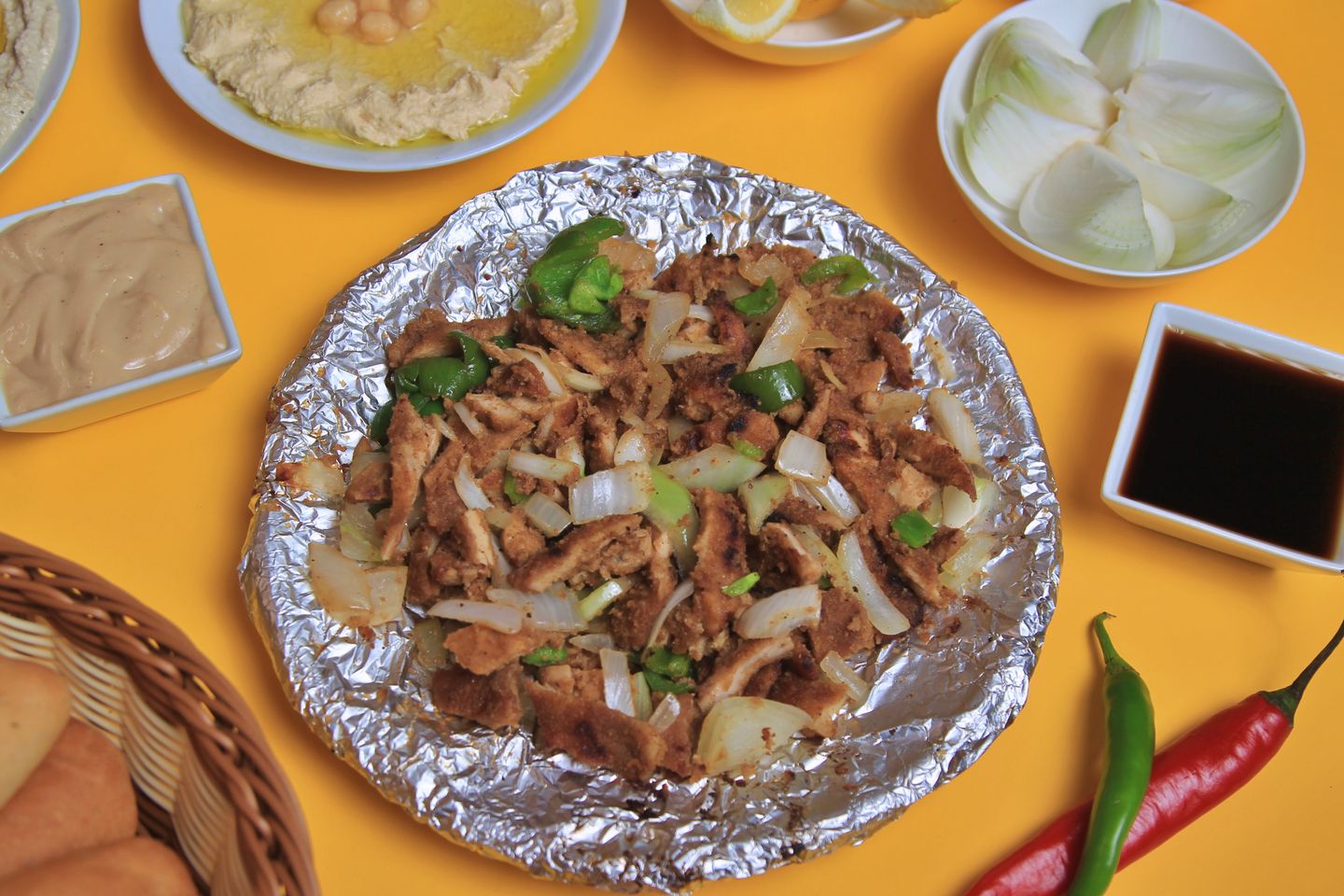 مدفون دجاج