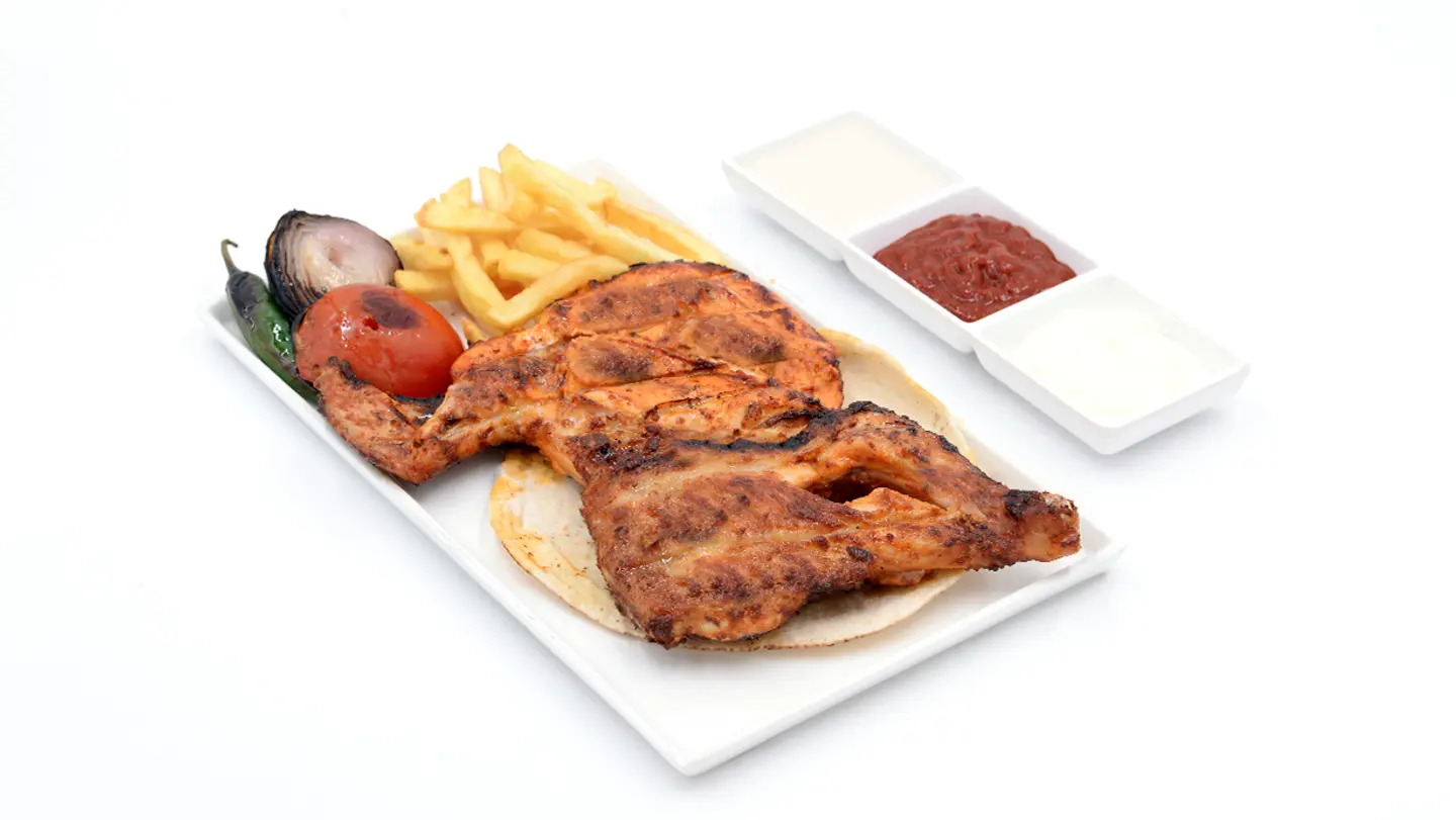 Half Grilled Chicken
