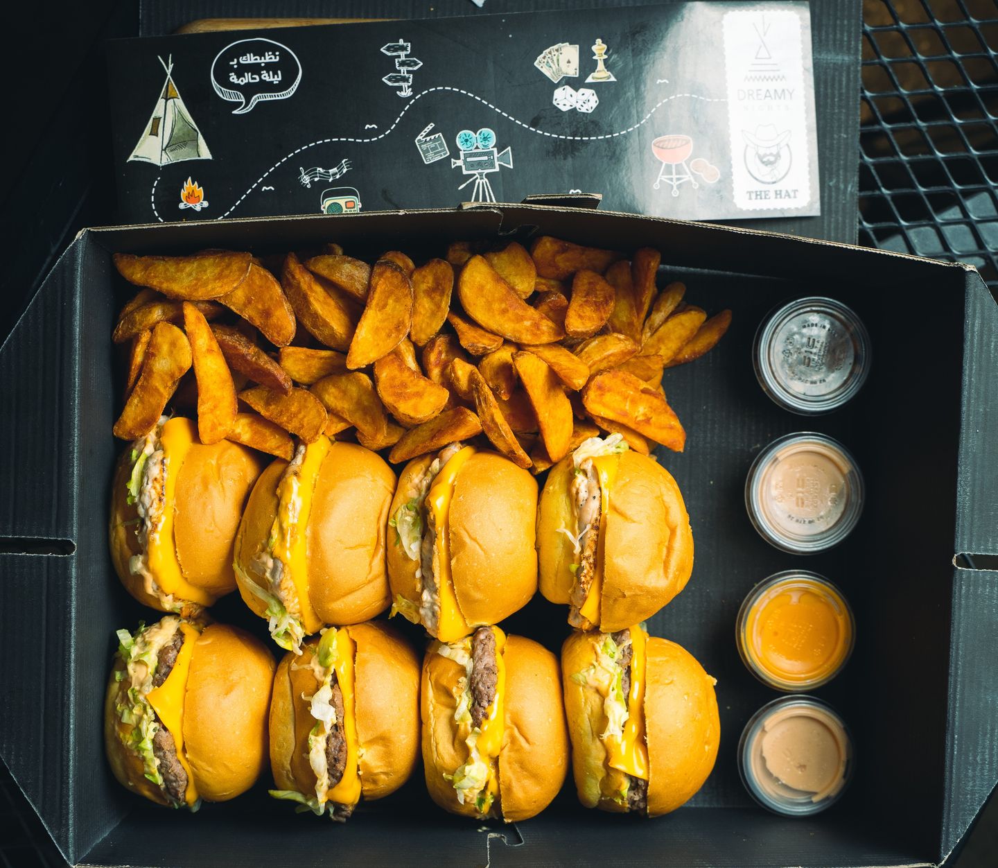 Box 8 Beef Burger