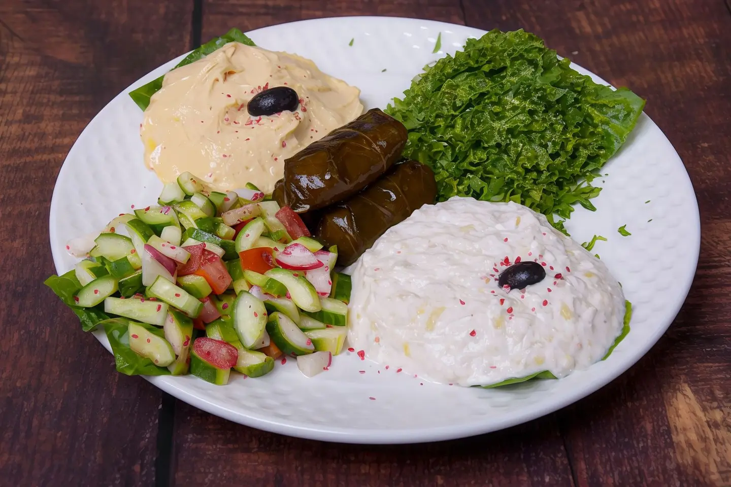 سلطة عربية بورق العنب