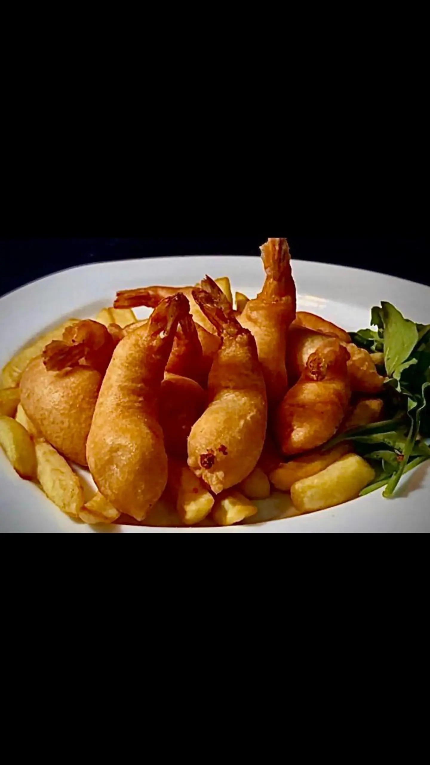 Golden Fried Shrimp