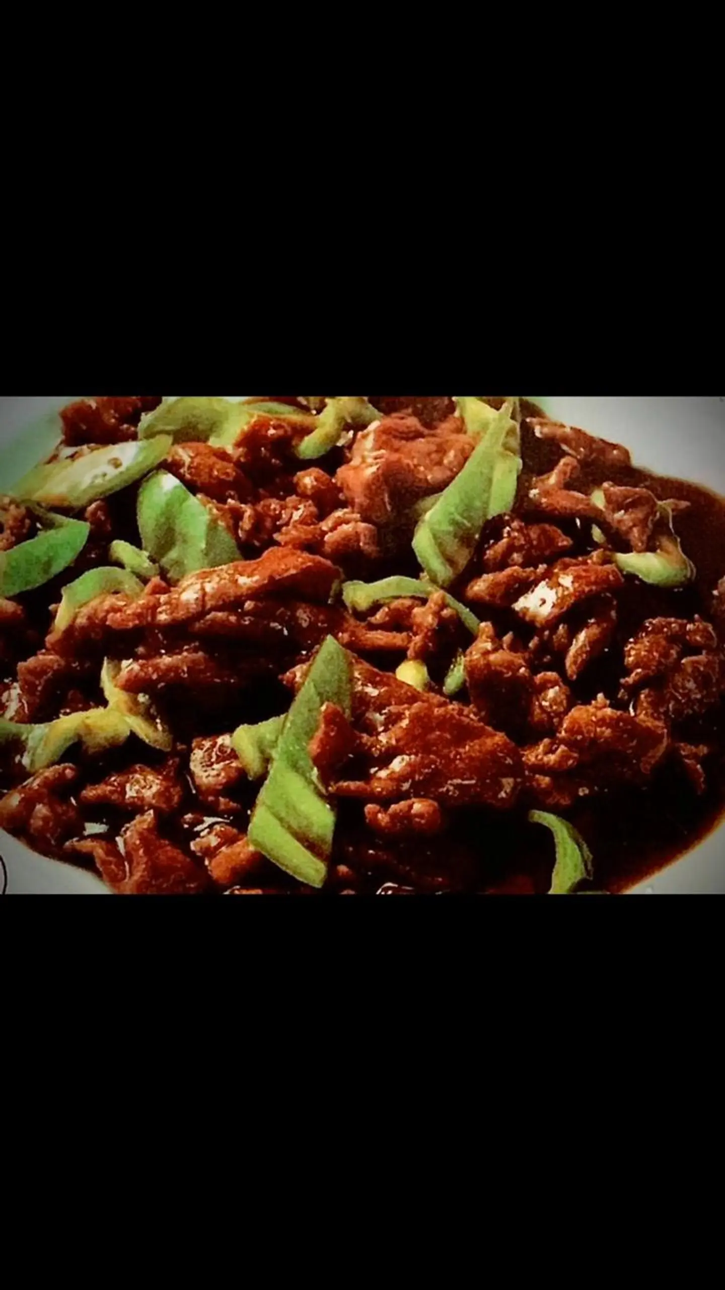 Beef With Bean Sauce