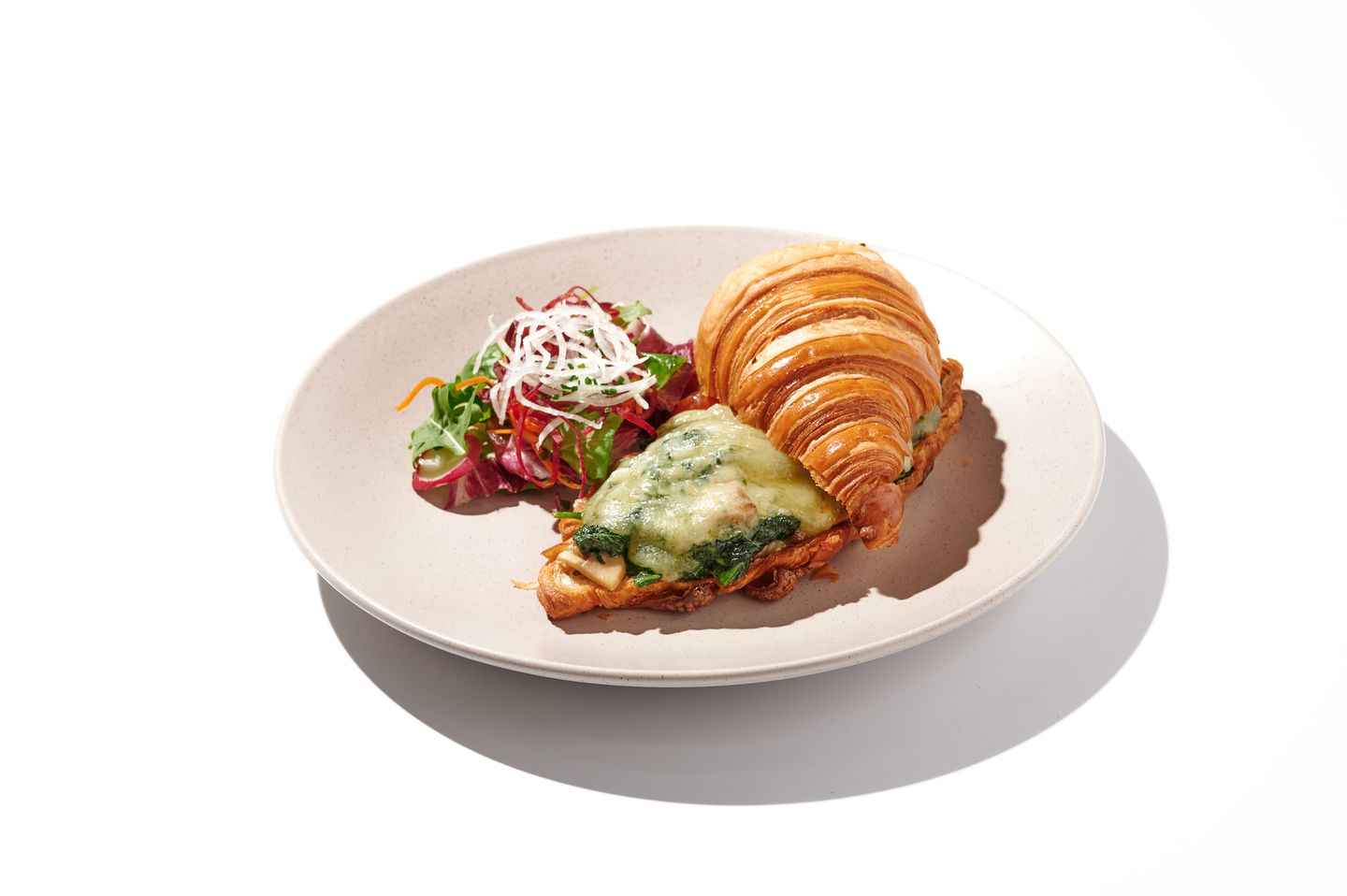 Spinach Mushroom Croissant