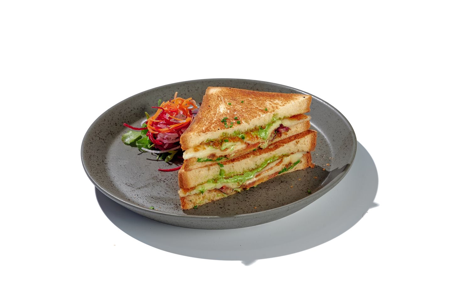 Grilled Halloumi Cheese Toastie