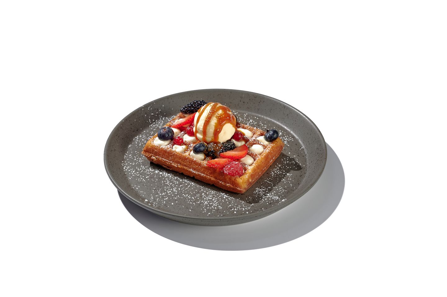 Mixed Berries Waffles