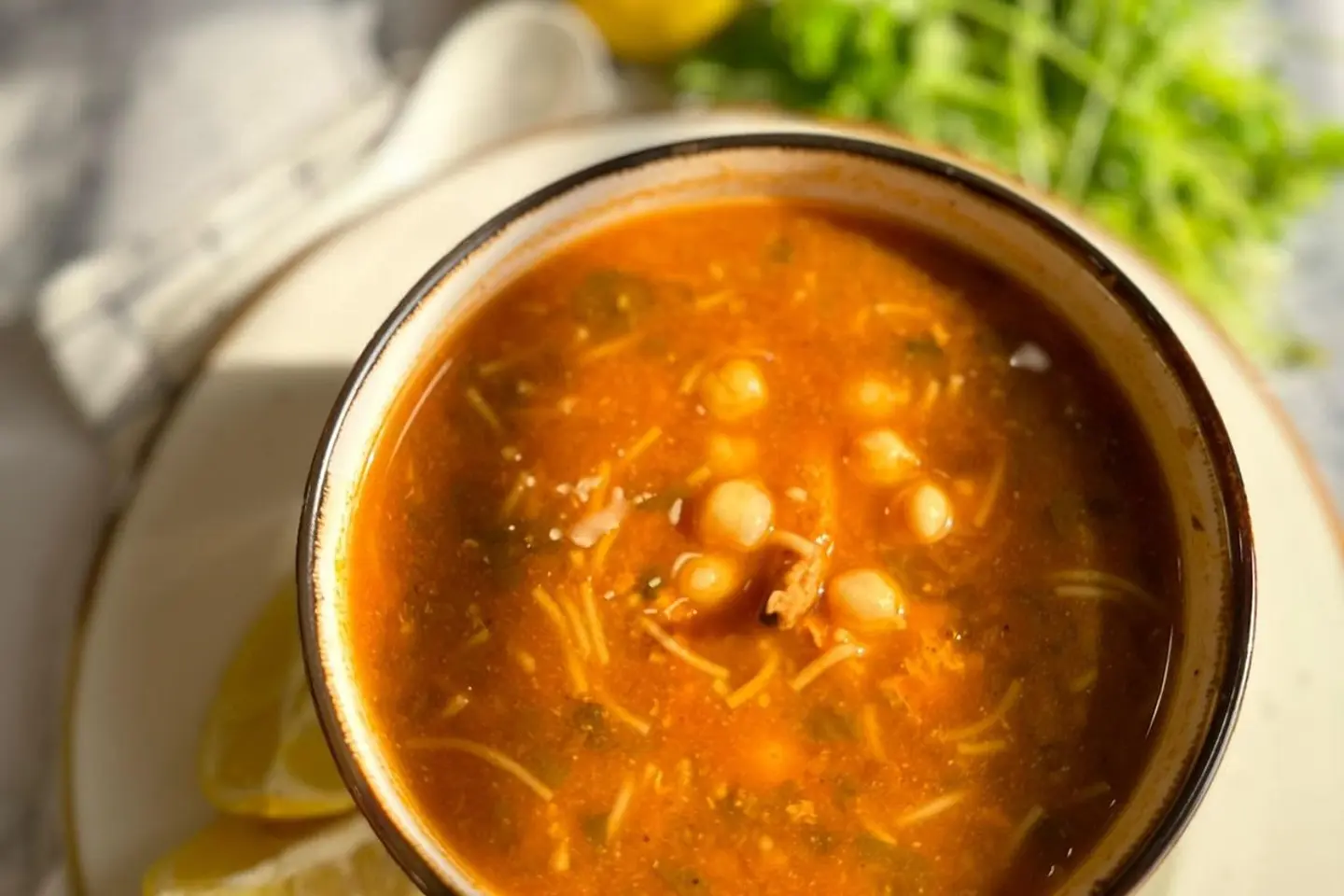 شوربة الحريرة المغربية