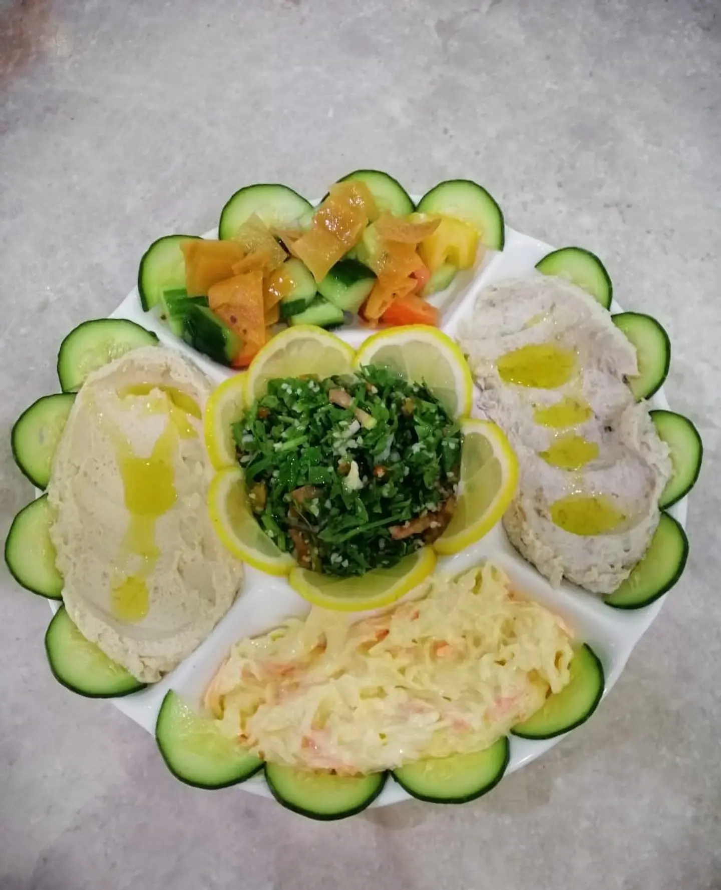 مقبلات بارده