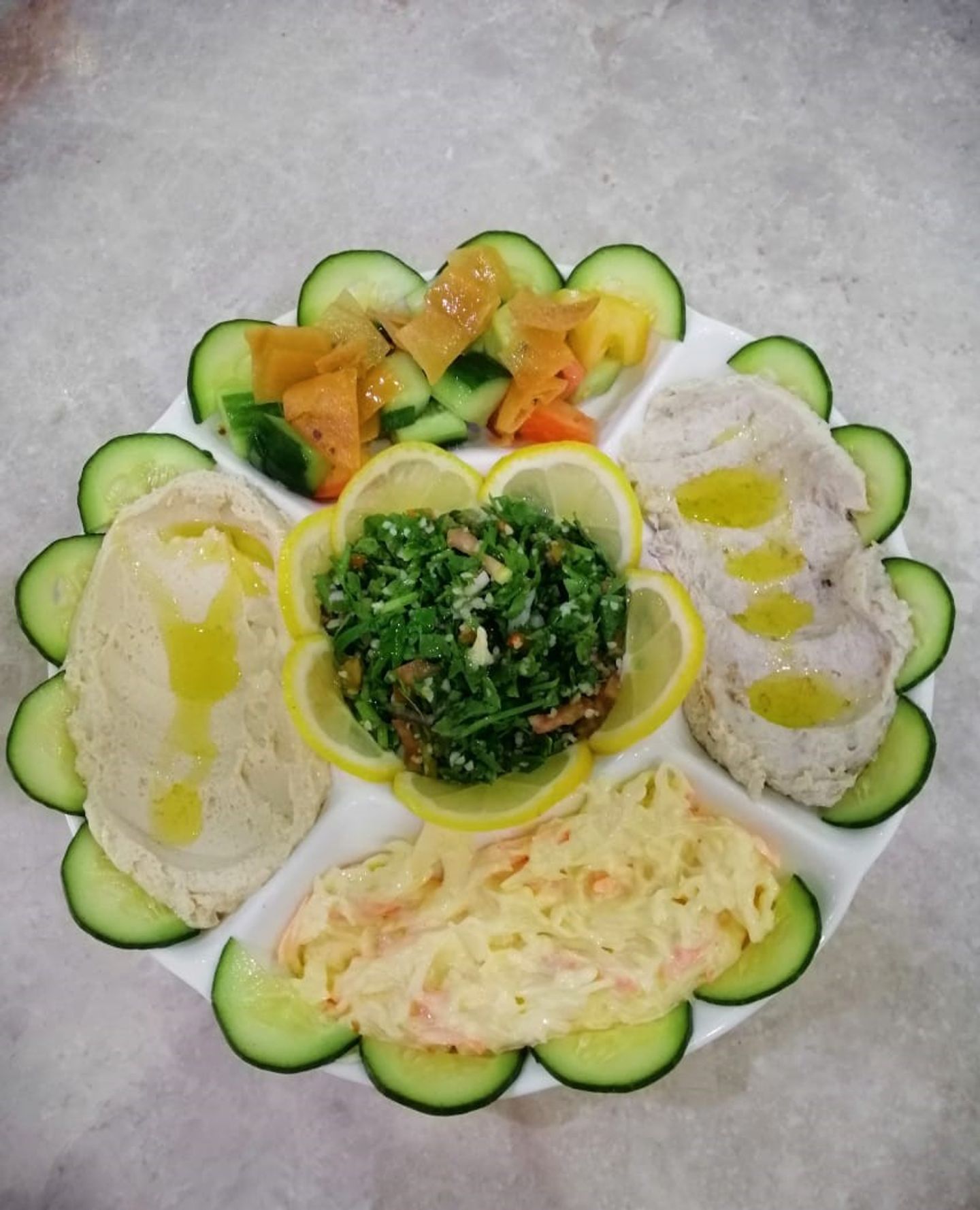 مقبلات بارده