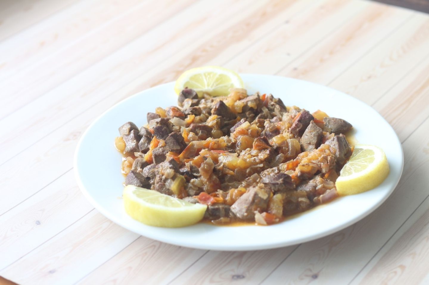 Liver With Tomato