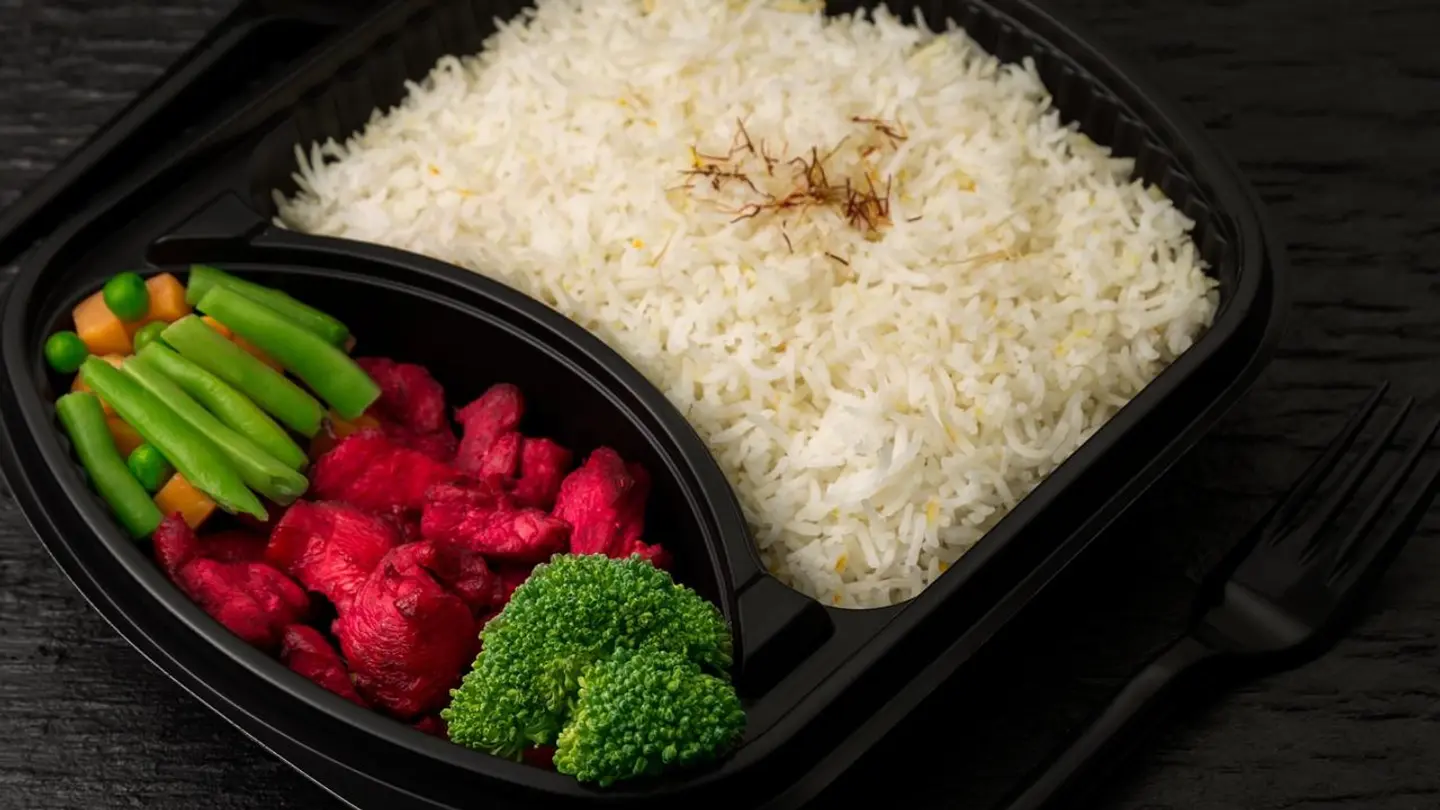 أرز مع دجاج تندوري