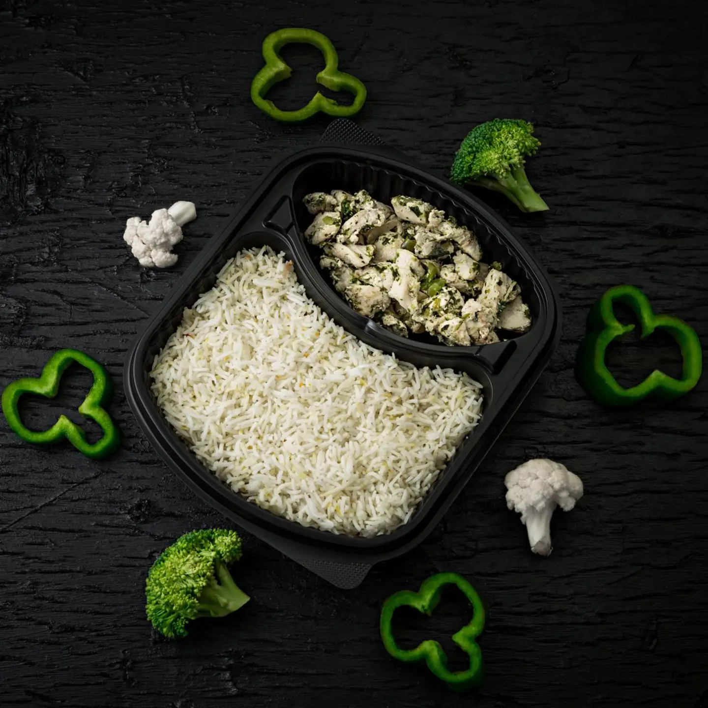 Rice With Spinach Chicken