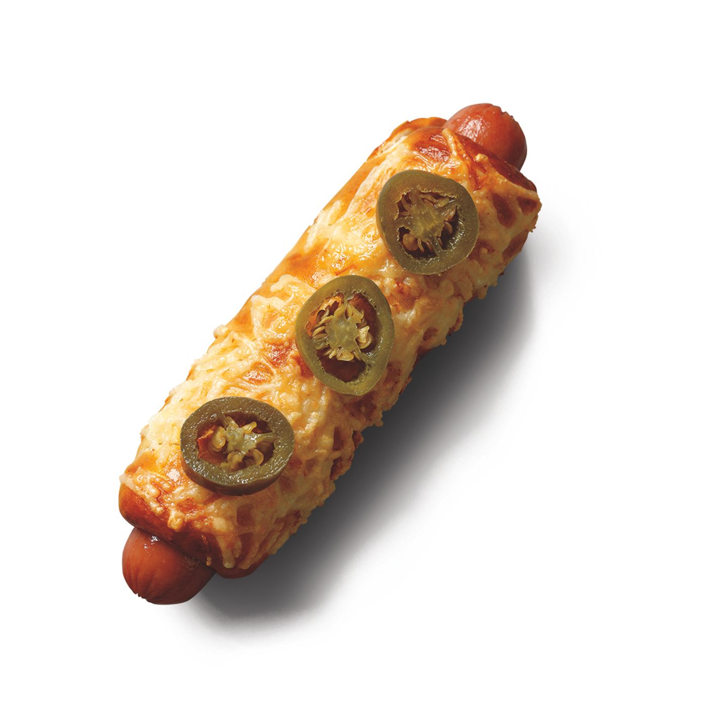 Jalapeno Cheese Pretzel Dog