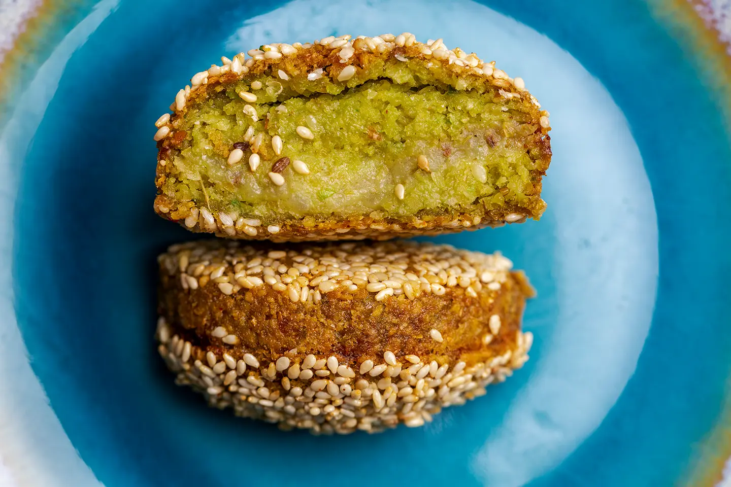 Frozen Stuffed Falafel With Potatoes