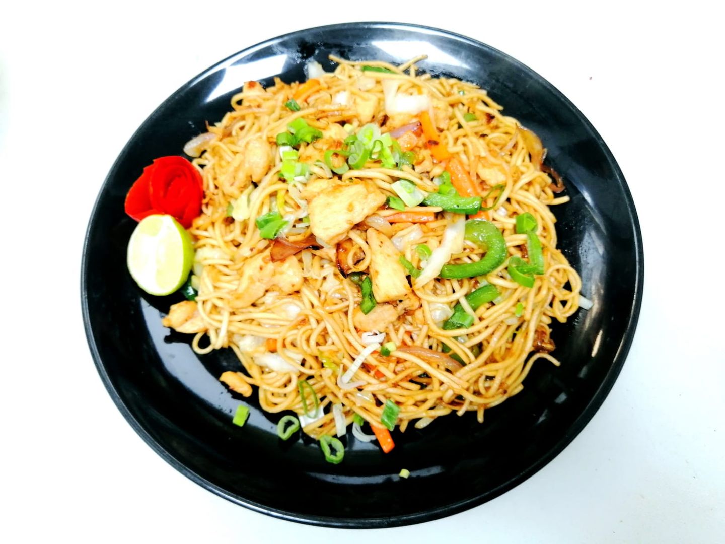 Chinese Pasta With Chicken