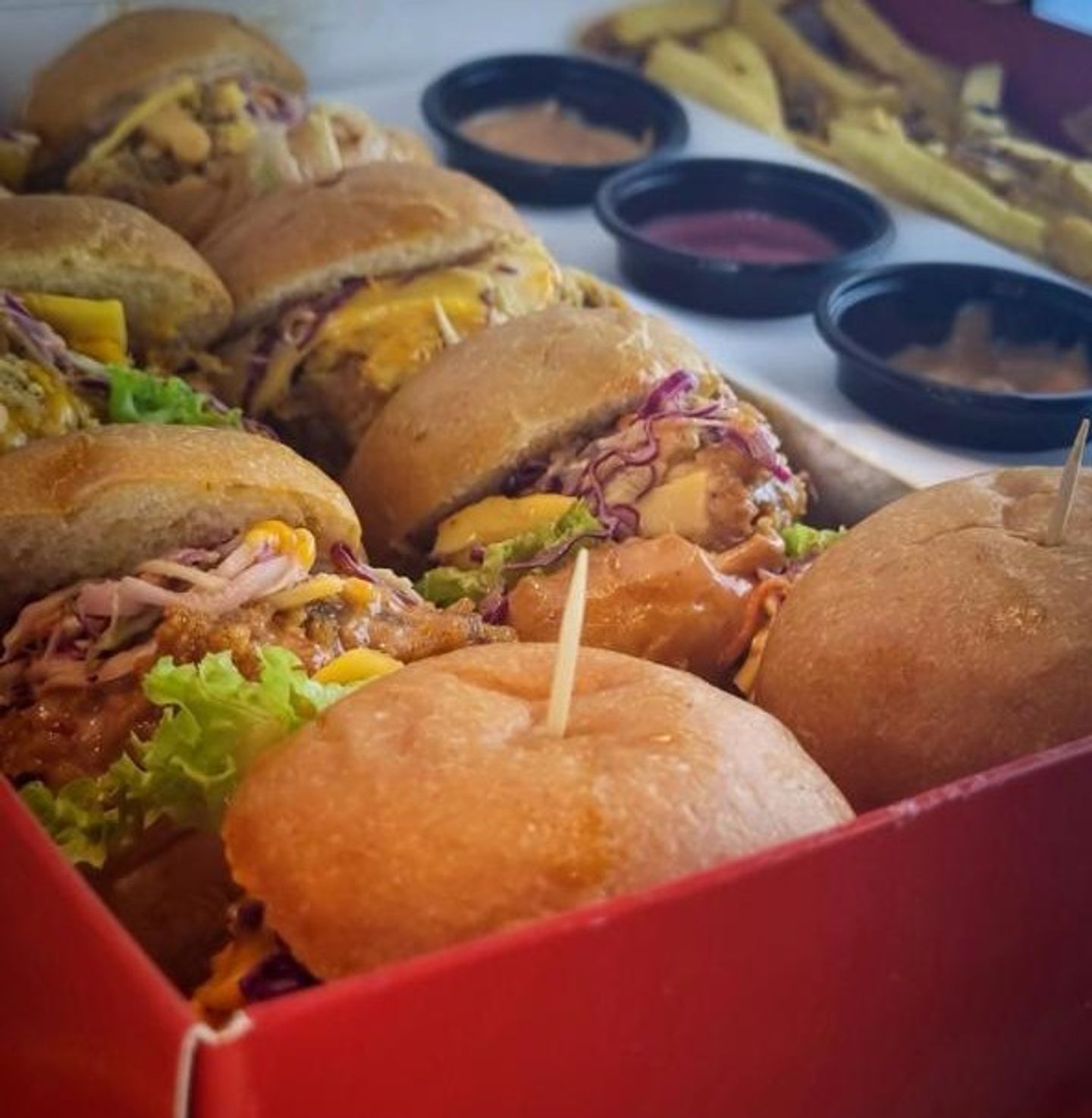 Chicken Burger Mini Box
