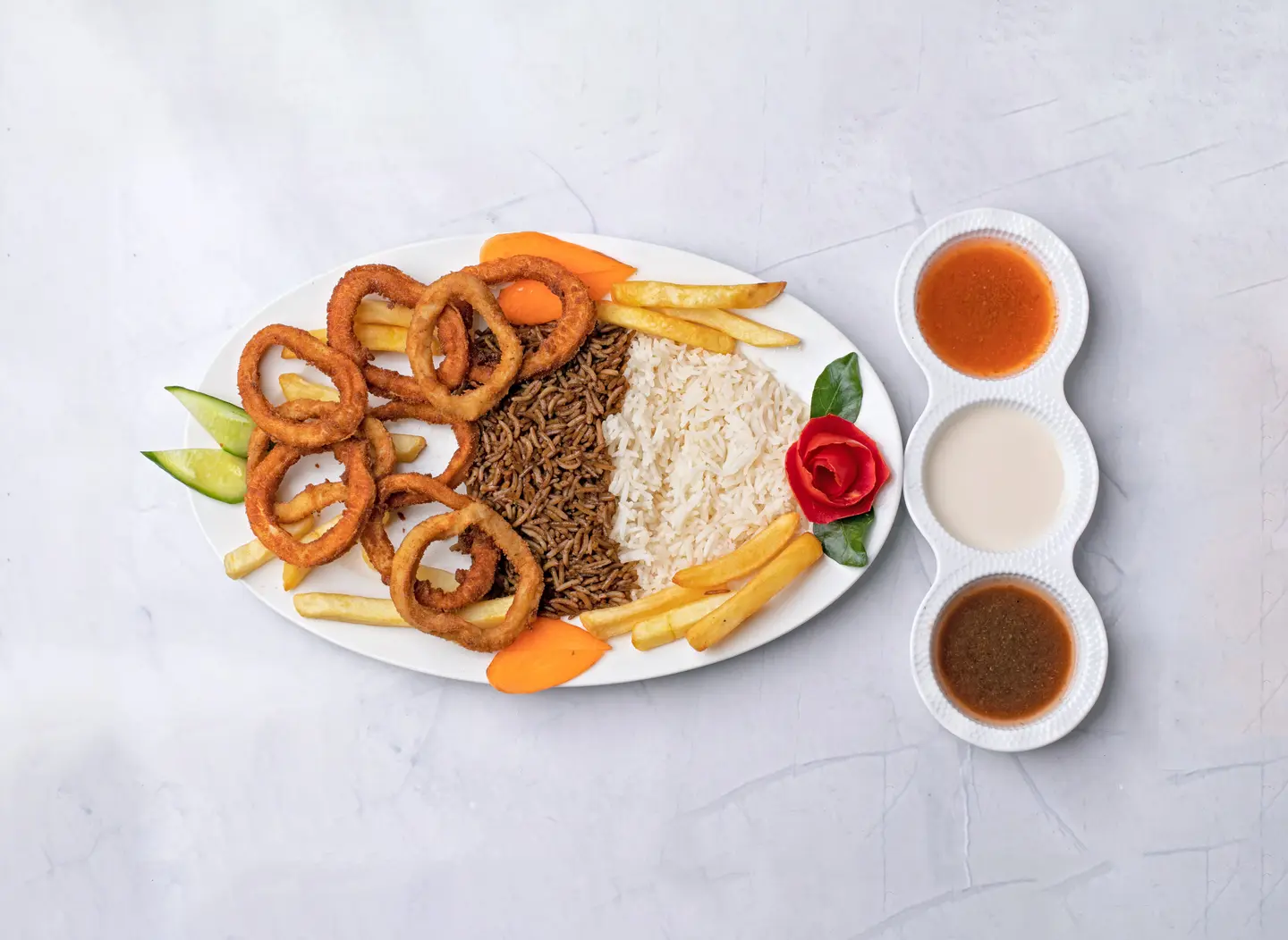 Fried Squid Meal - Fried Squid Meal
