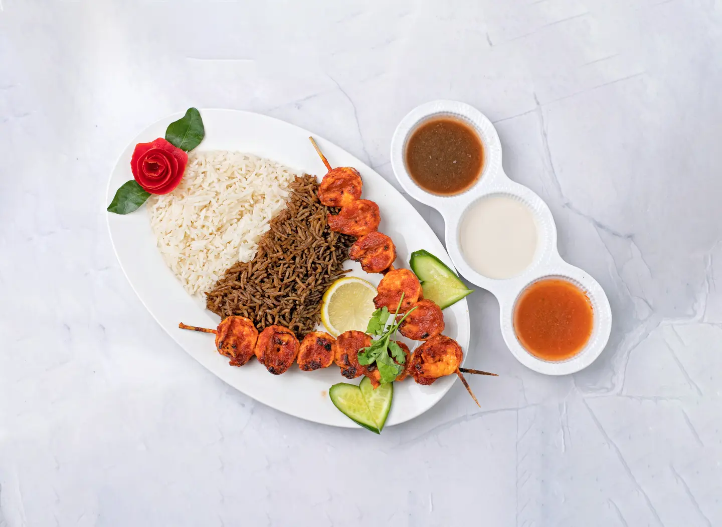 Grilled Shrimp Meal