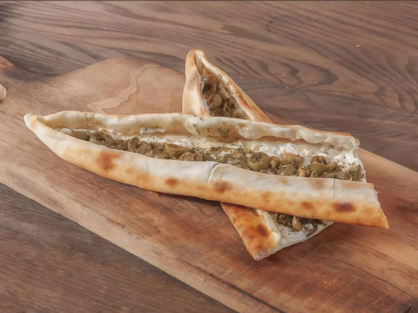 لبنة زعتر مع زيتون