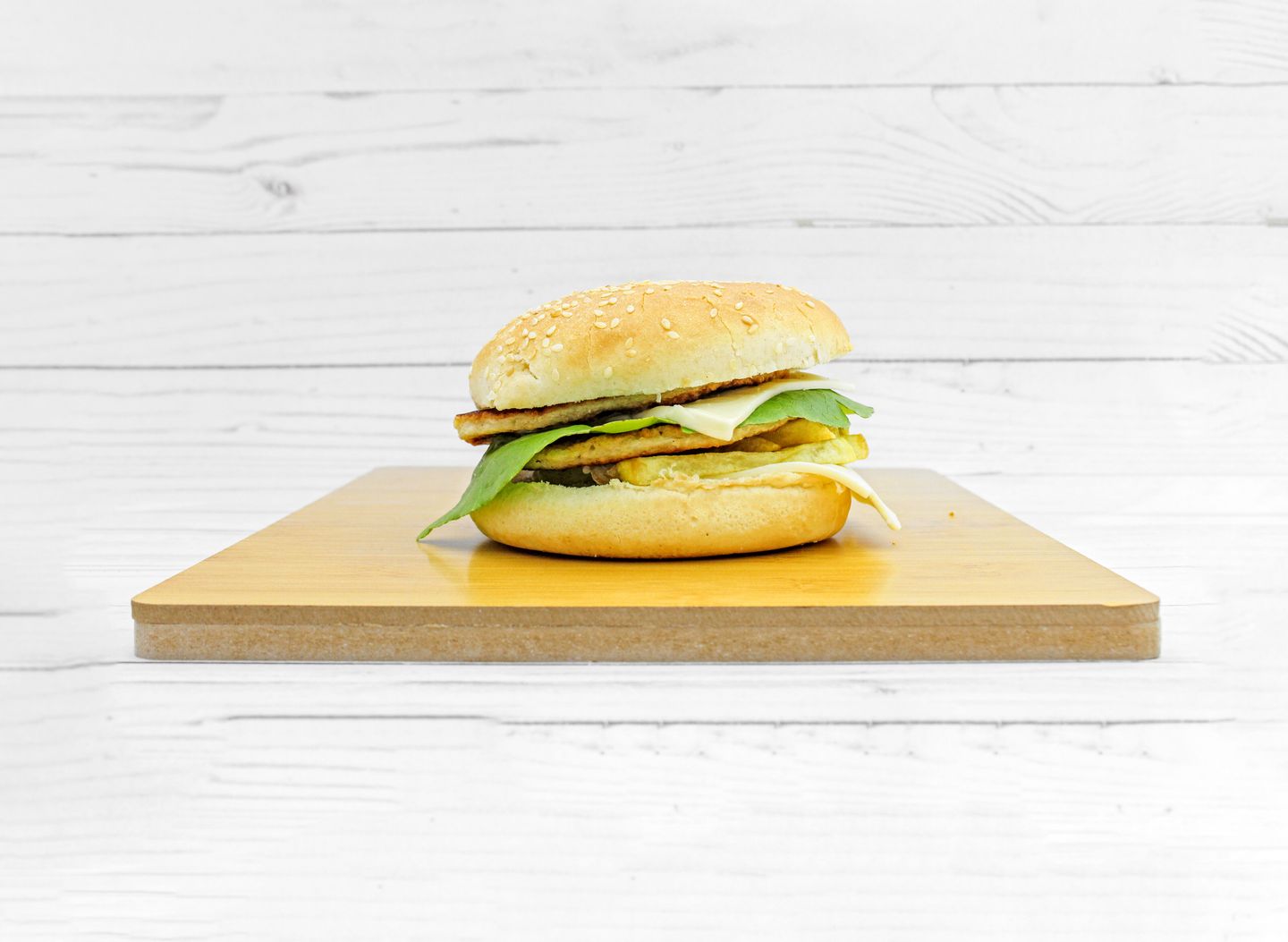 Double Chicken Burger