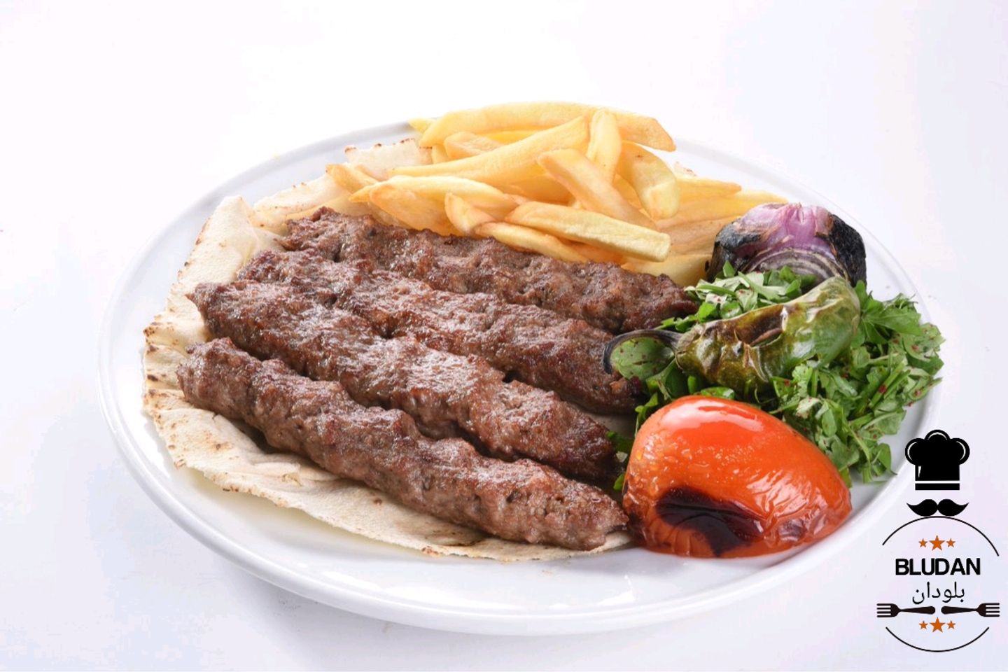 صحن  كباب لحم